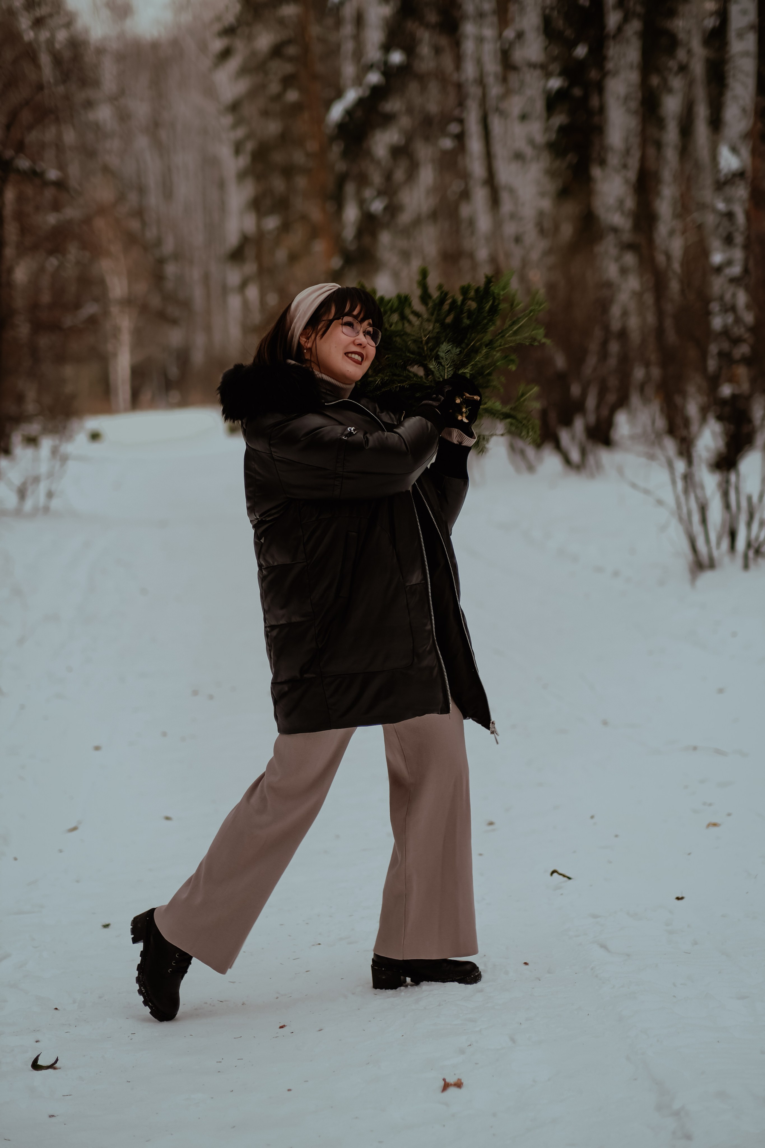 Зимняя прогулка. Свадебный фотограф Челябинск