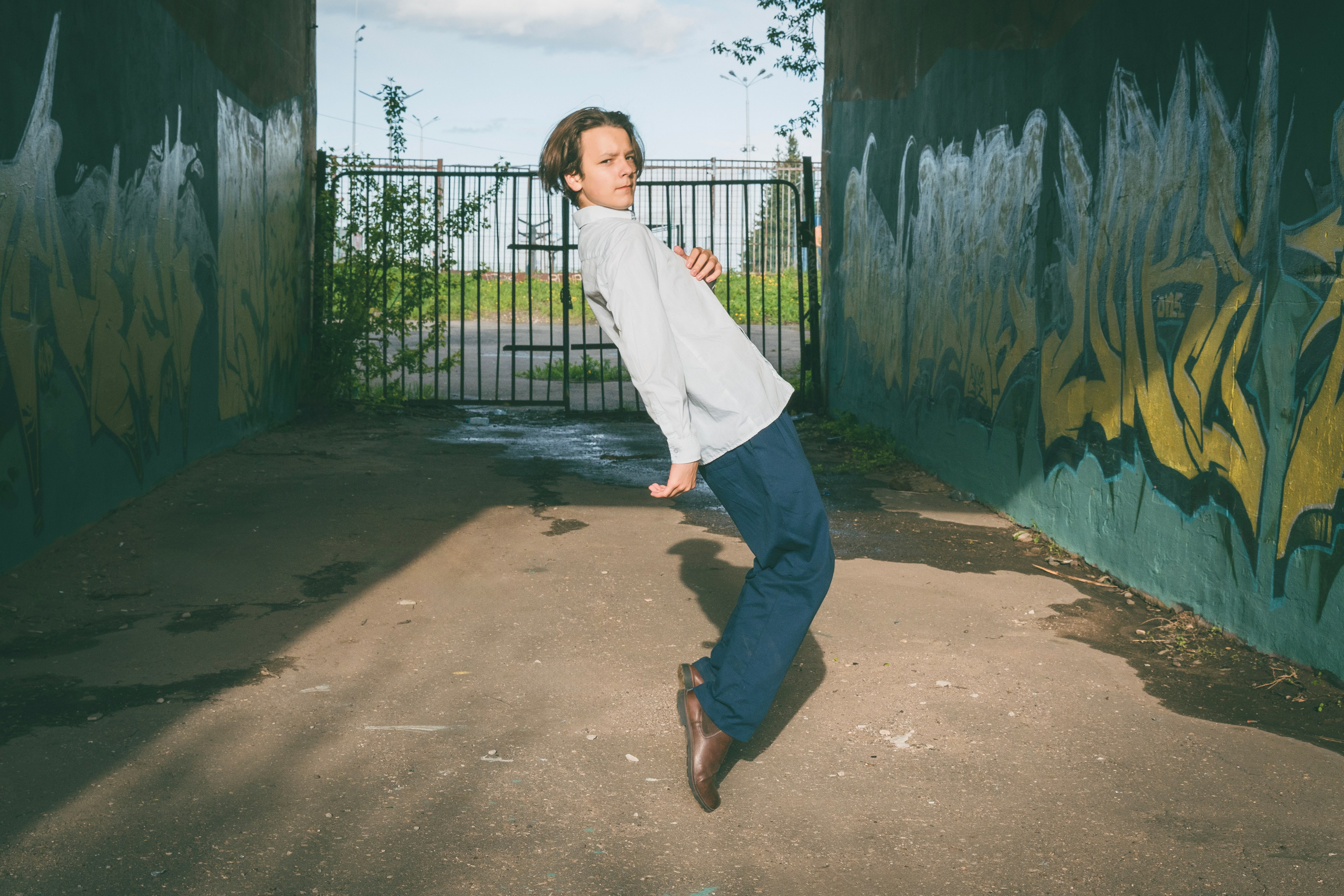 Уличный портрет Ивана. Фотограф Евгений Егоров