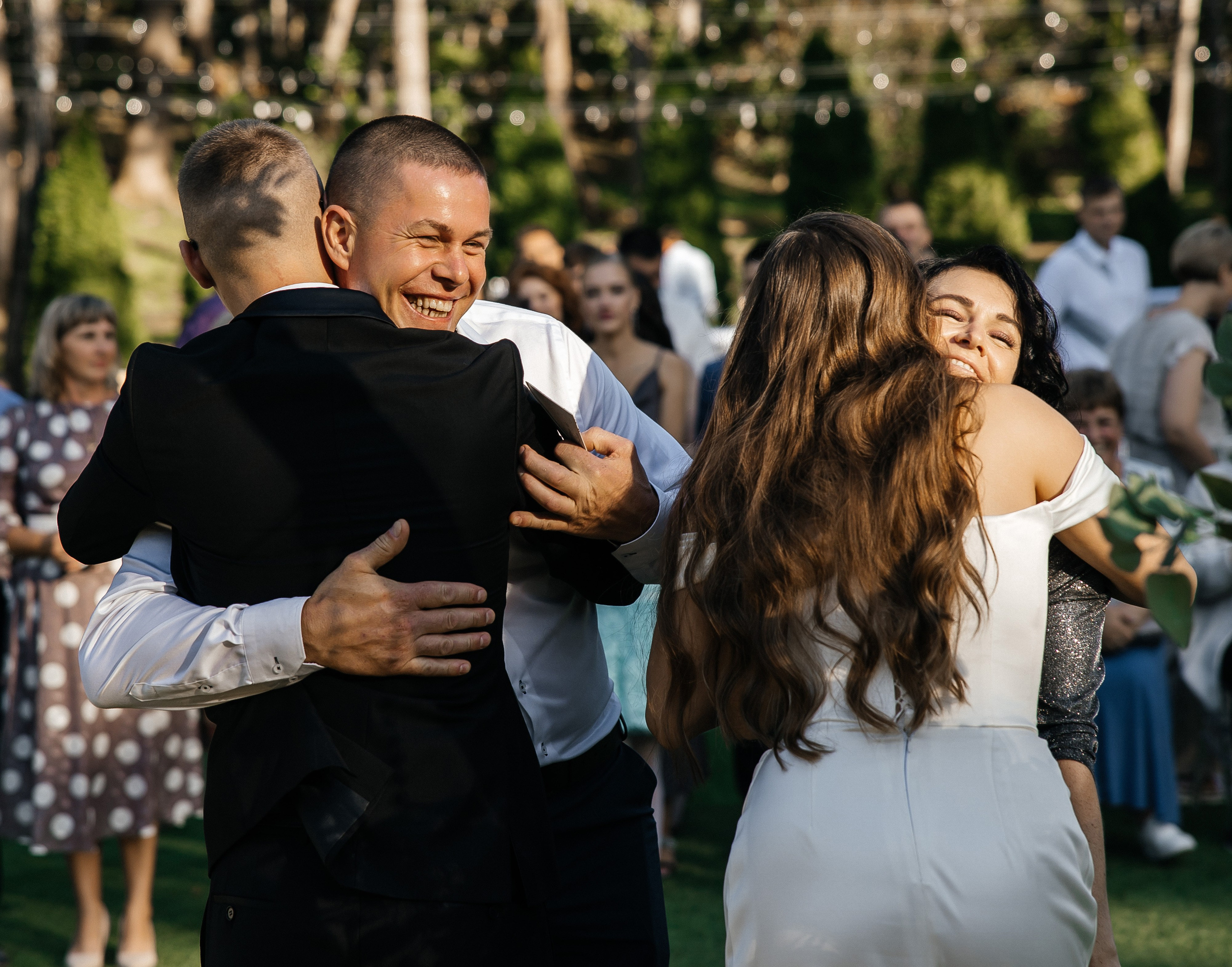 Свадьба на открытом воздухе. Свадебный и семейный фотограф в Москве Олеся Подколзина
