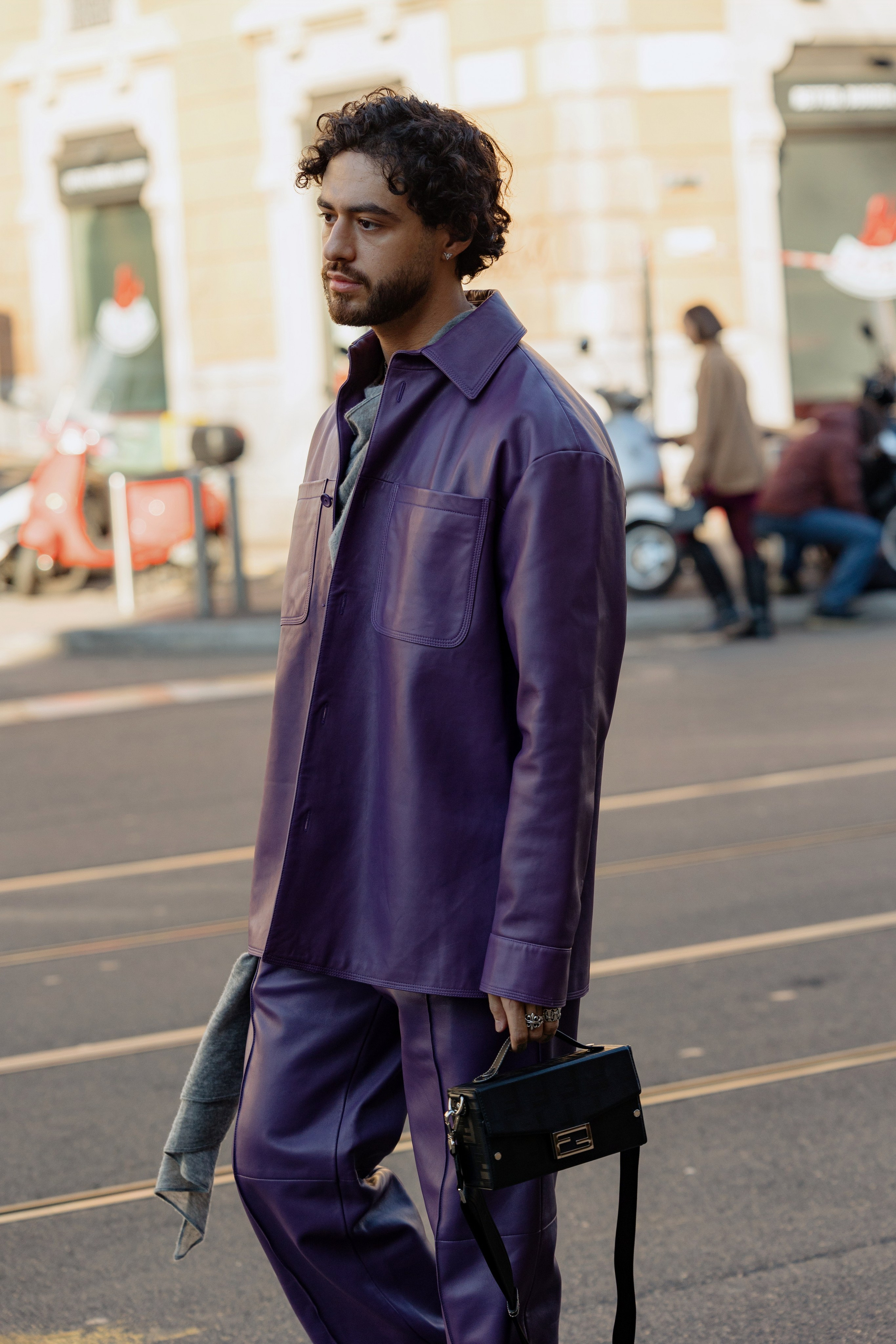 Milan Mens fashion week FW 24/25 FENDI. Photographer in Milan Ivan Goncharov