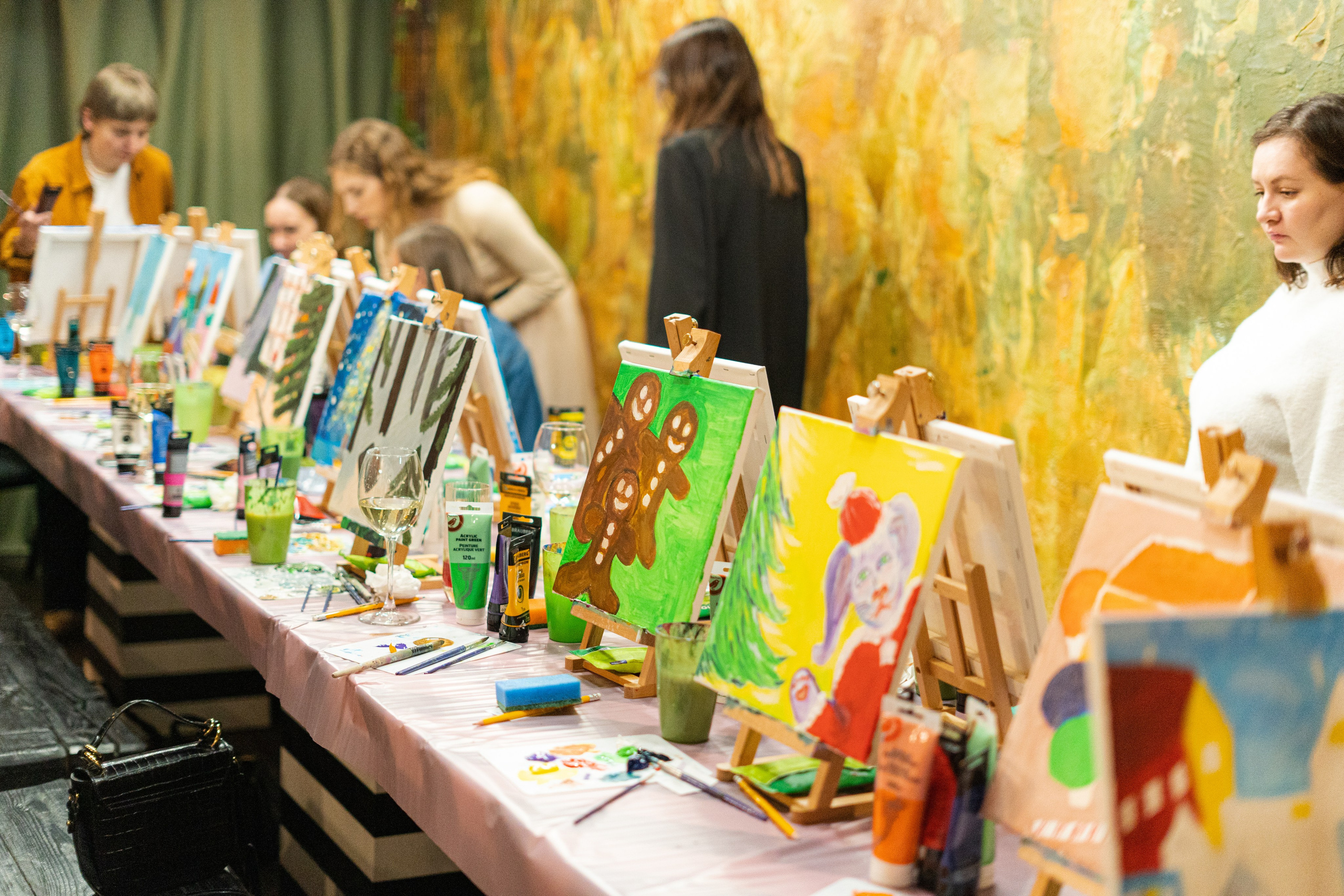 Корпоратив Teach Me Art 2. Портретный фотограф в Москве и Санкт-Петербурге Арина Чех