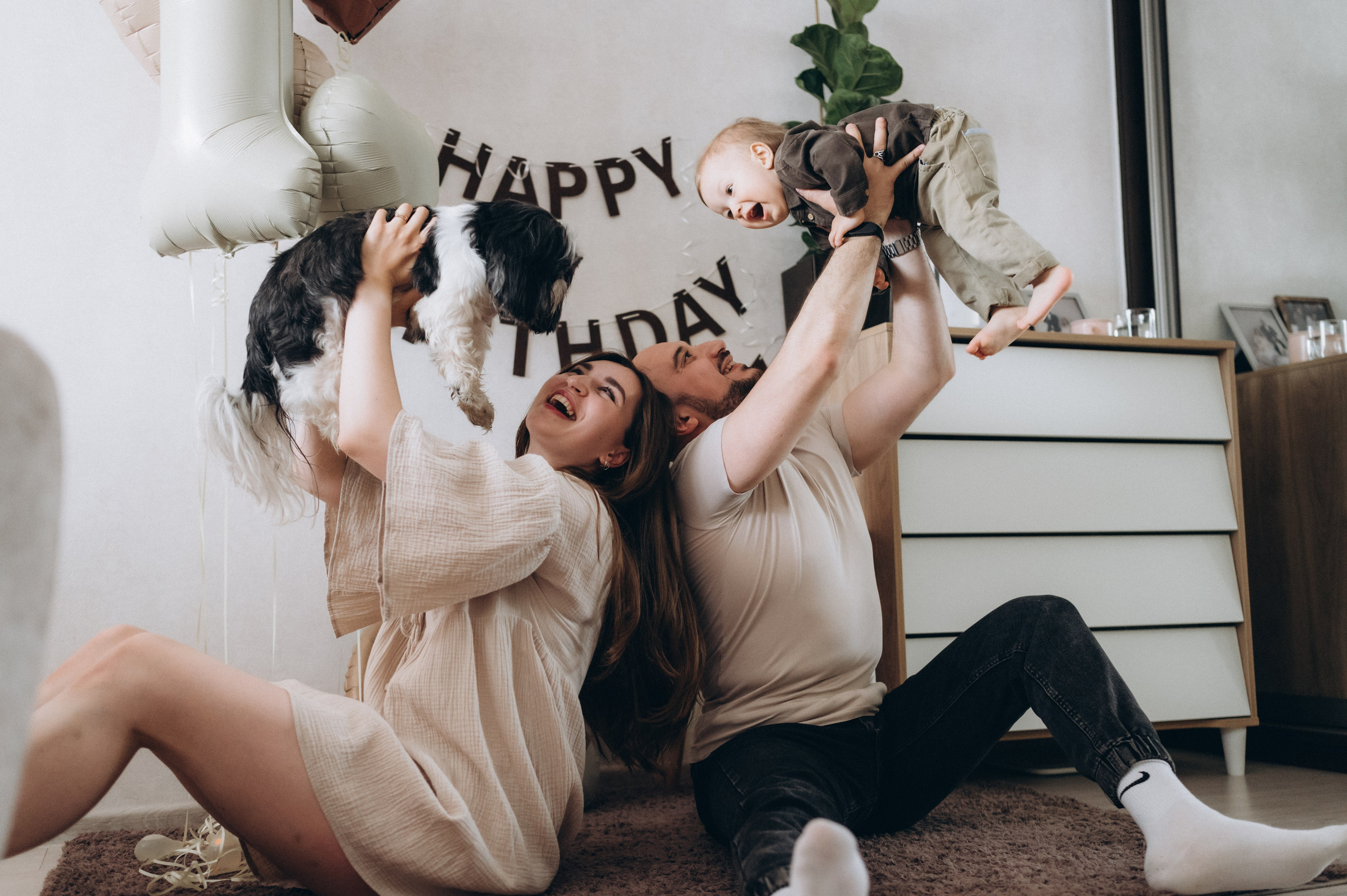 1 год Даниэлю. Семейный фотограф в Минске Дарья Дреко