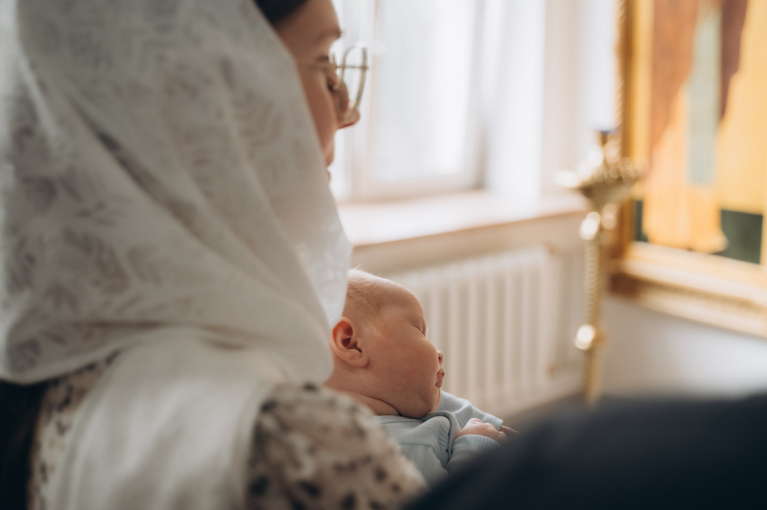 Крещение Ромы (Приход храма святой Равноапостольной княгини Ольги). Семейный фотограф в Минске Дарья Дреко