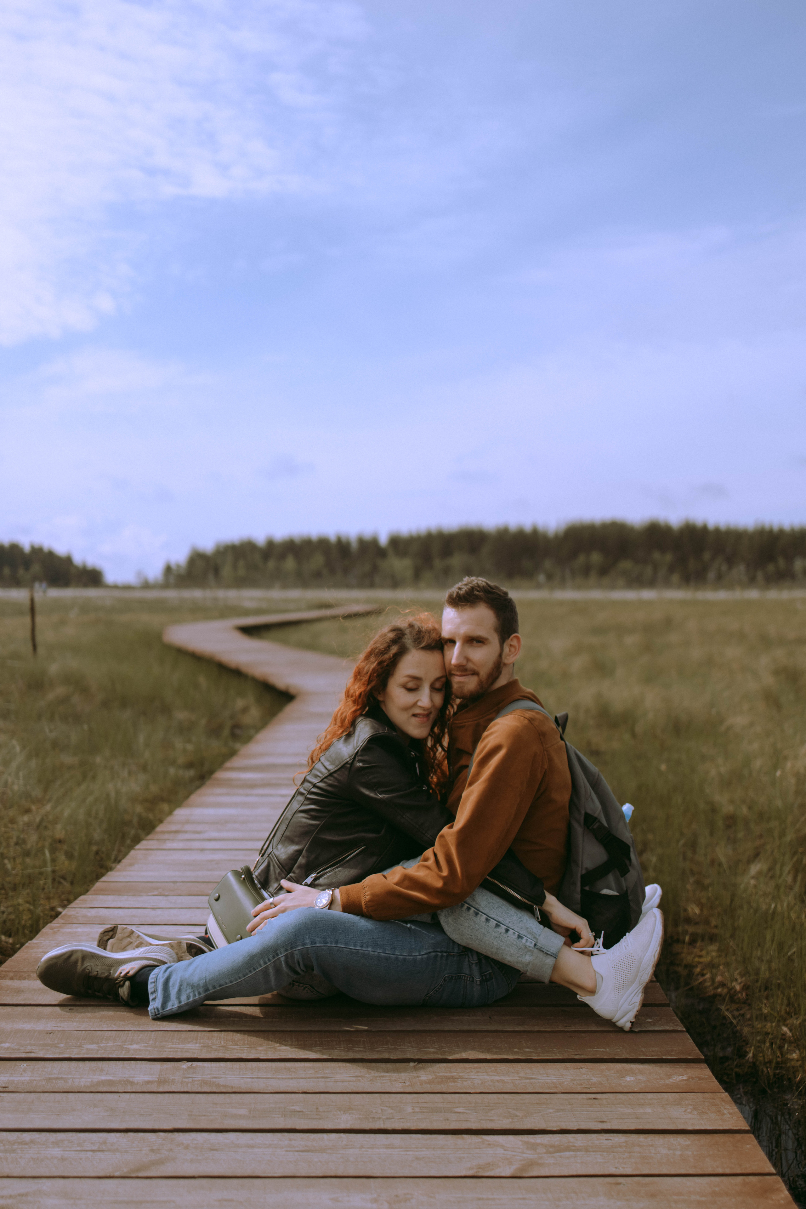 Олеся и Женя. Свадебный и прогулочный фотограф в Санкт-Петербурге Дарья Корель