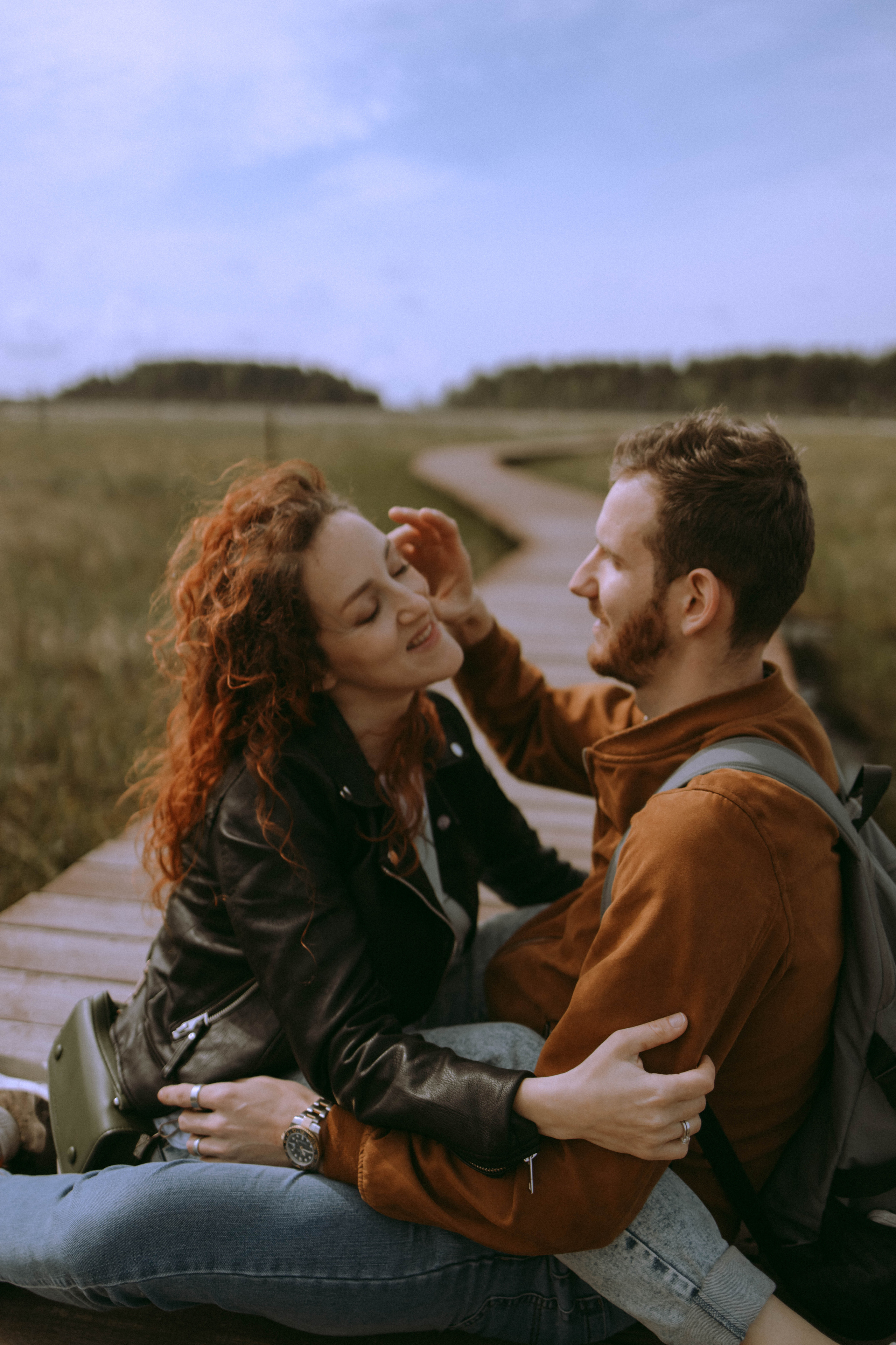 Олеся и Женя. Свадебный и прогулочный фотограф в Санкт-Петербурге Дарья Корель