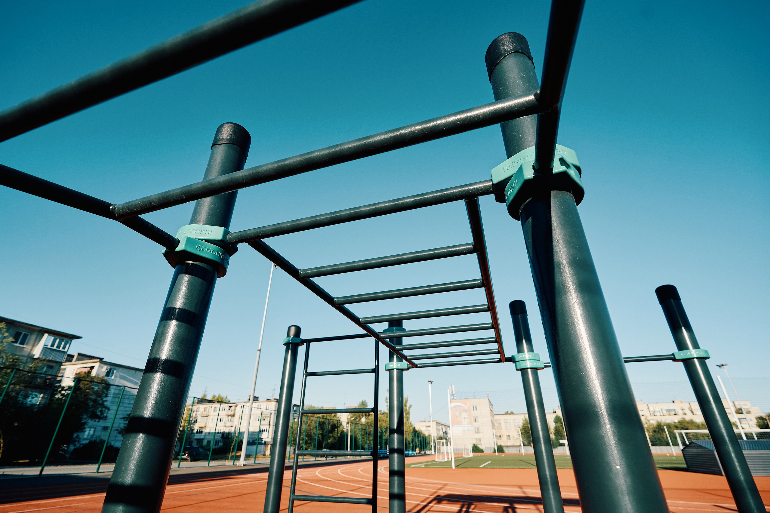 Спортивная площадка KENGURU PRO. Фотограф Никита Барановский