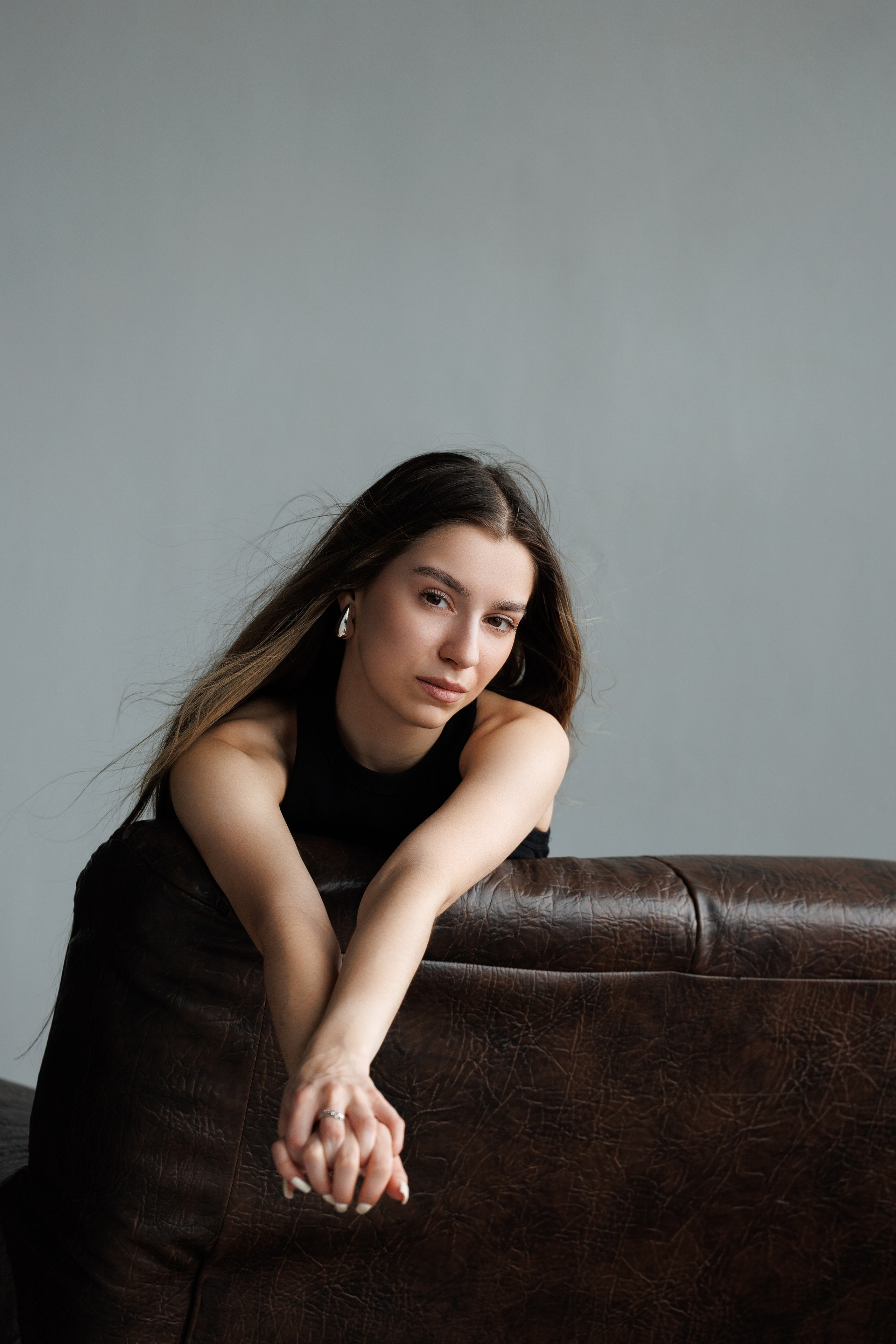 Женский портрет в студии. Фотограф Минск