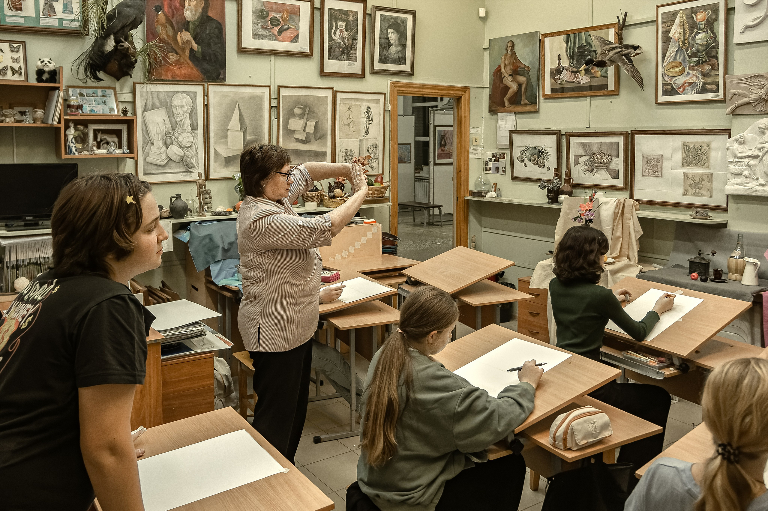 Фотосессия школы искусств