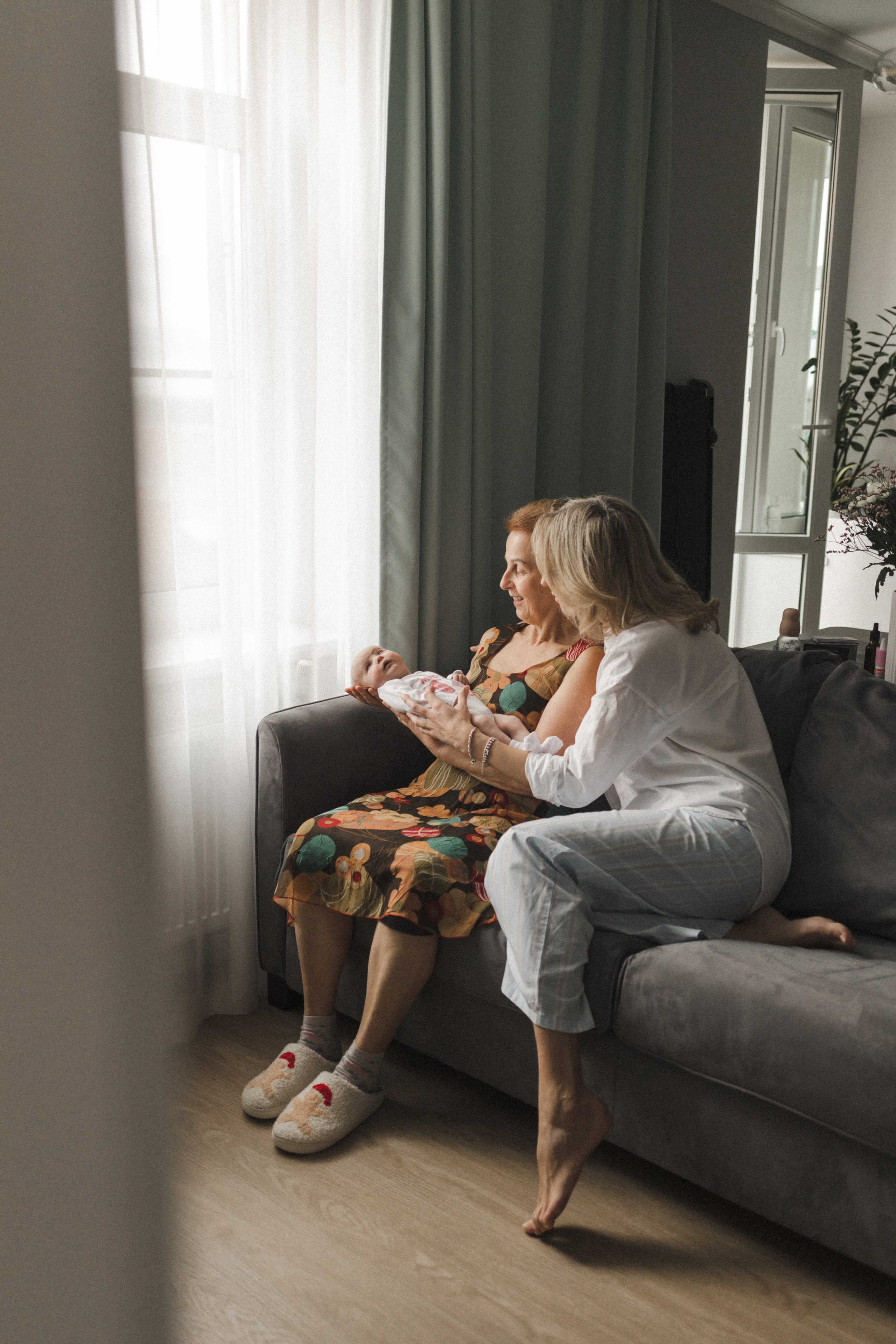 Самый первый месяц жизни. Семейный фотограф в Москве