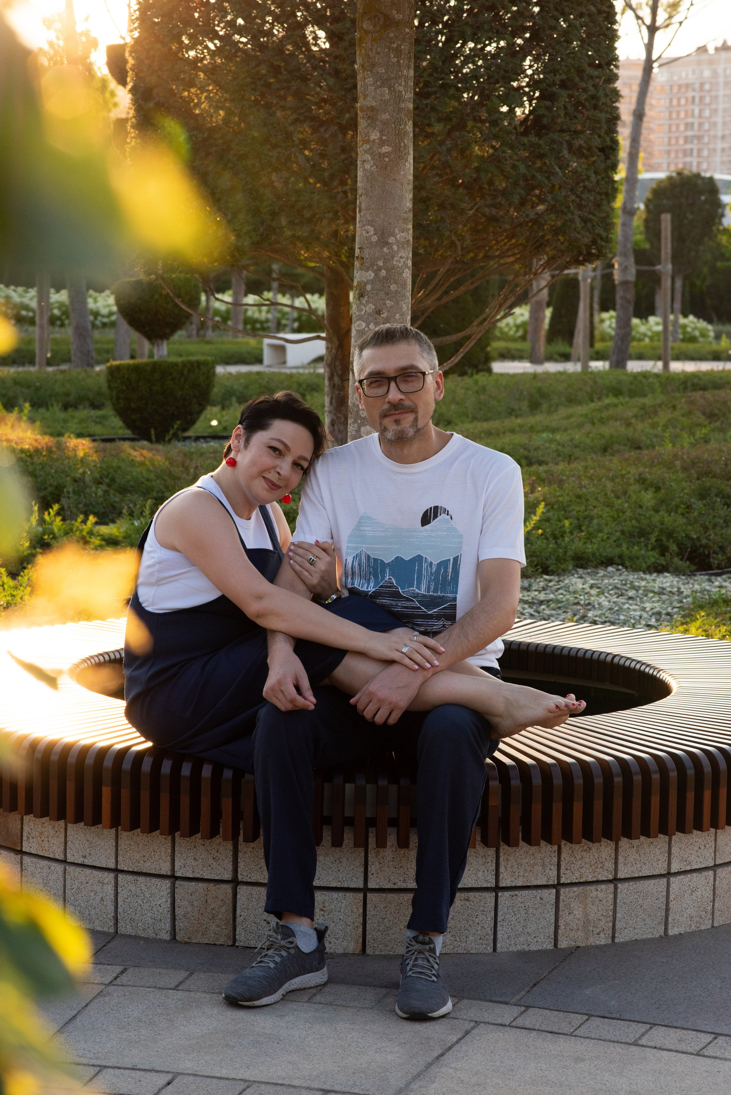 Оля и Дмитрий парк Галицкого. Фотограф в Краснодаре Анна Карелина