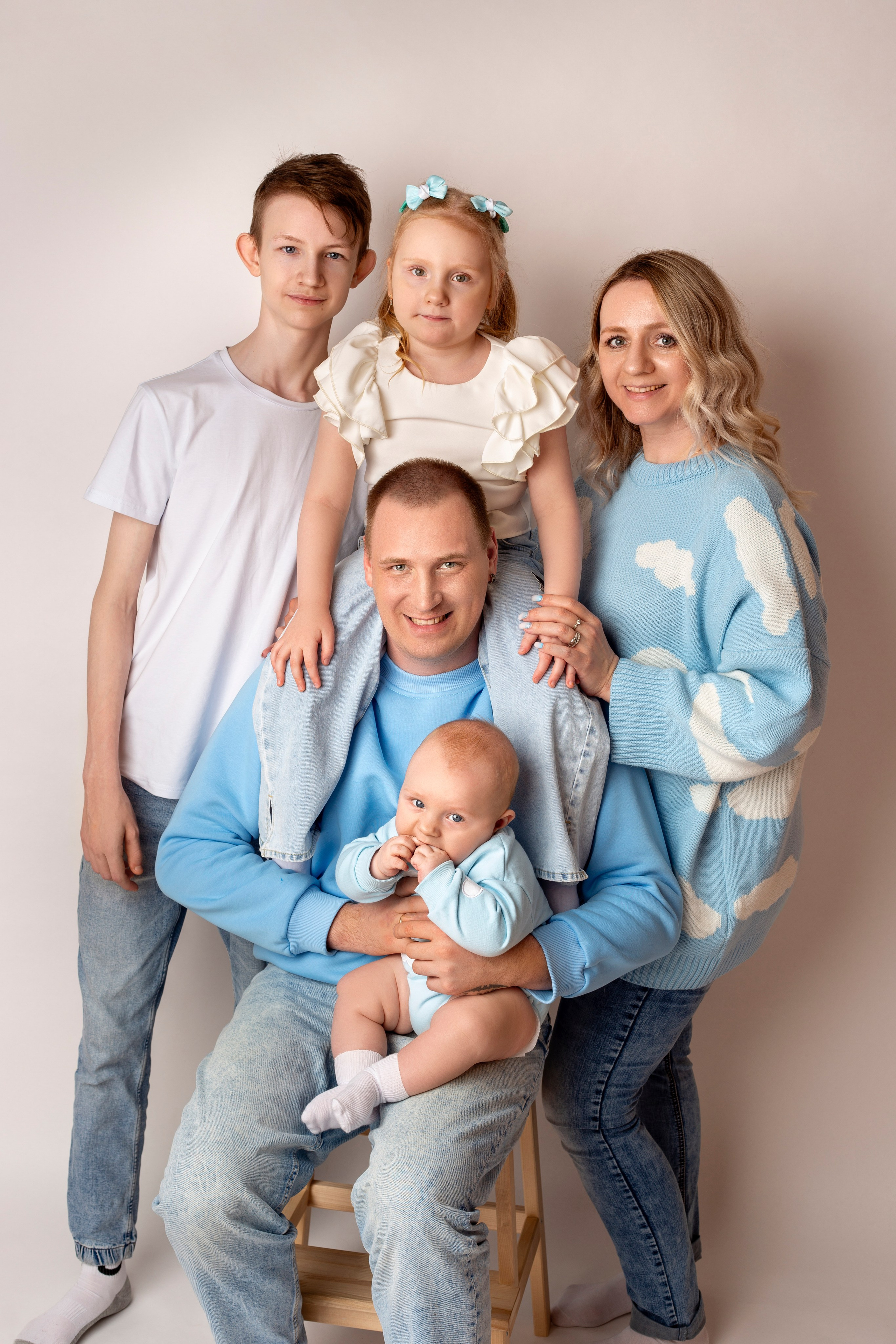 Проект «Полугодие» (малыши 6-9 месяцев). Фотограф новорожденных и детский фотограф в Радужном Васильева Елена