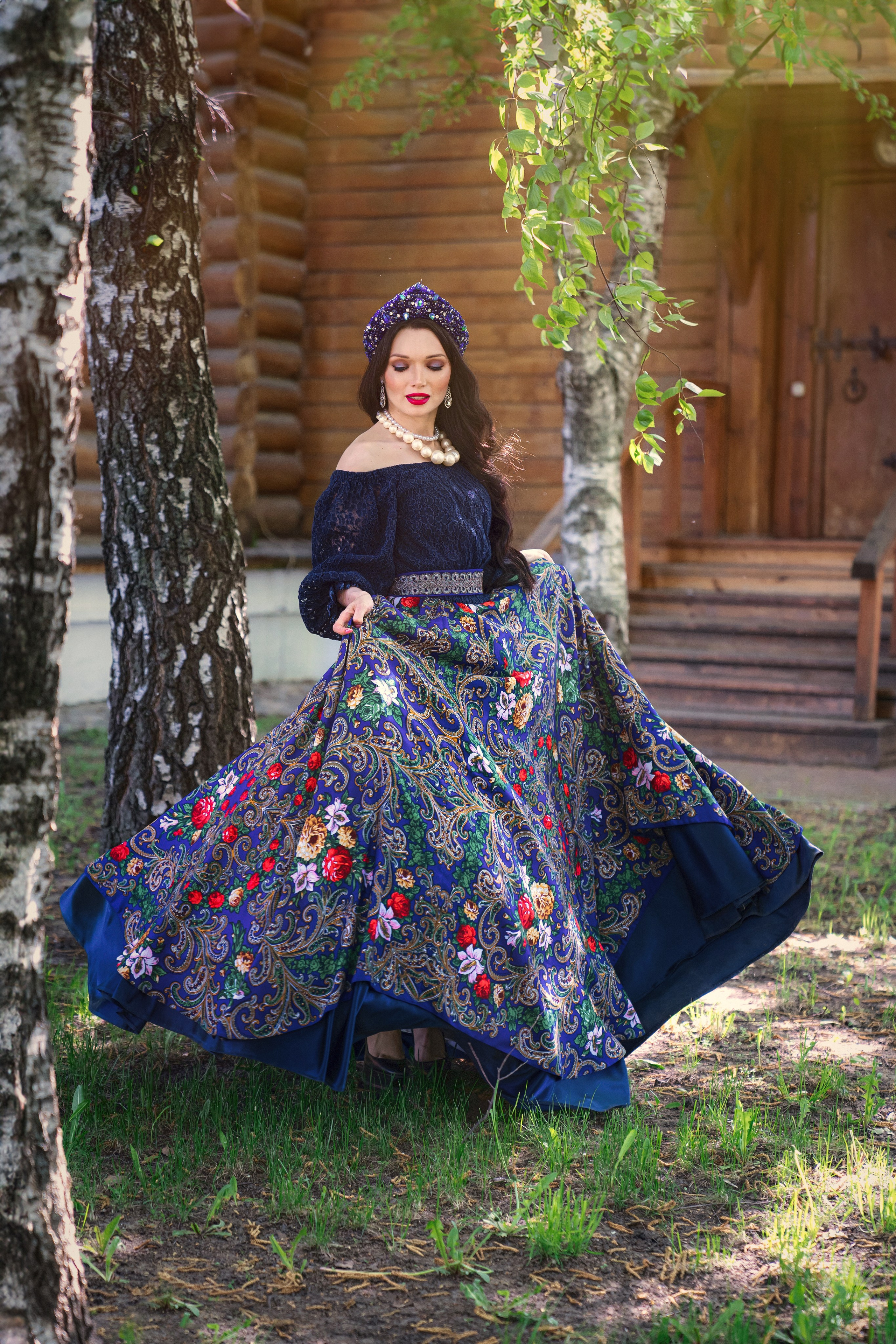 Стилизованная фотосессия для ценителей русского народного стиля. Трубинова Екатерина | Семейный фотограф | Москва