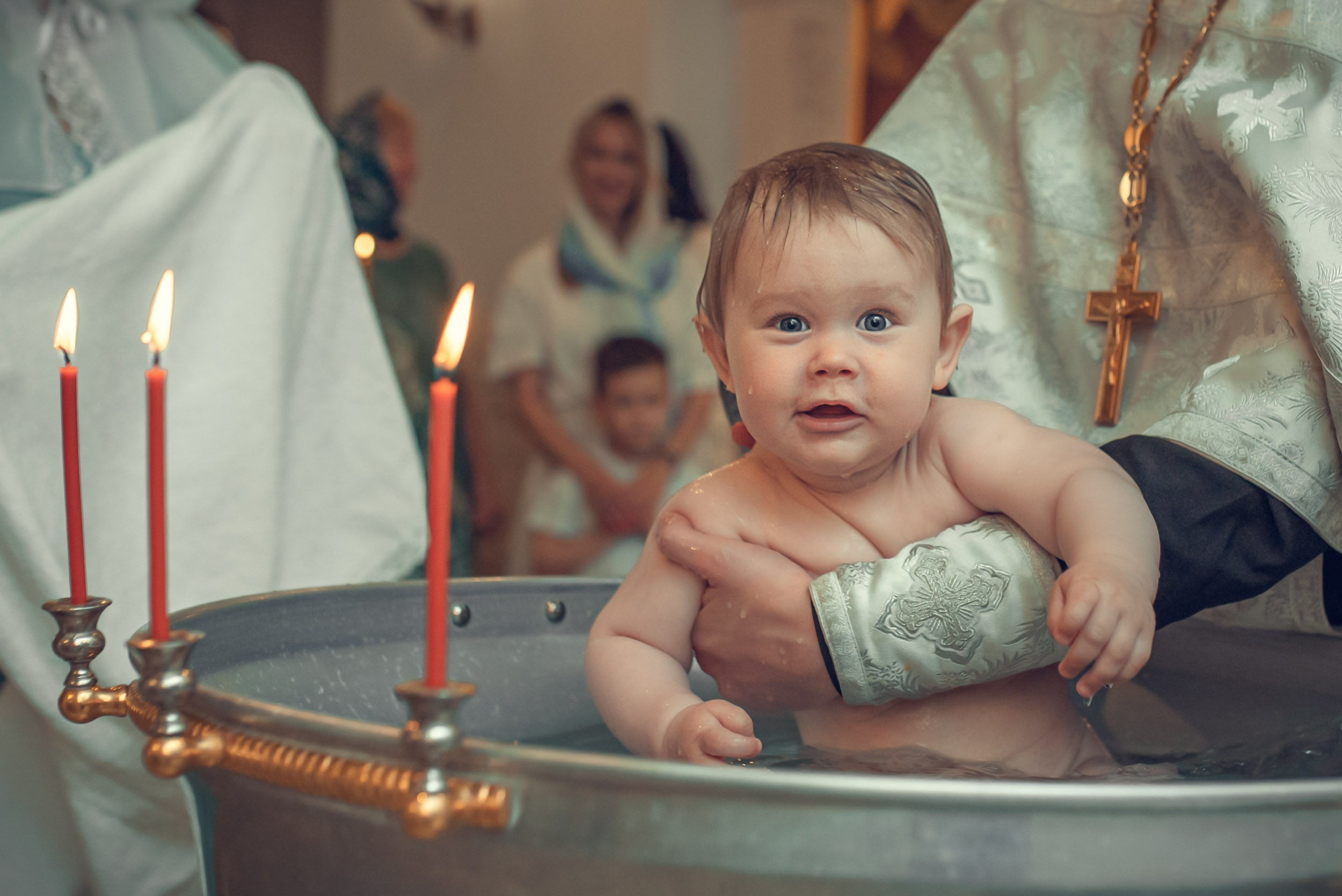 Таинство Крещения. Елизавета. Фотографии. Фотограф Стеценко Наталия. Одинцово, Москва, Московская область