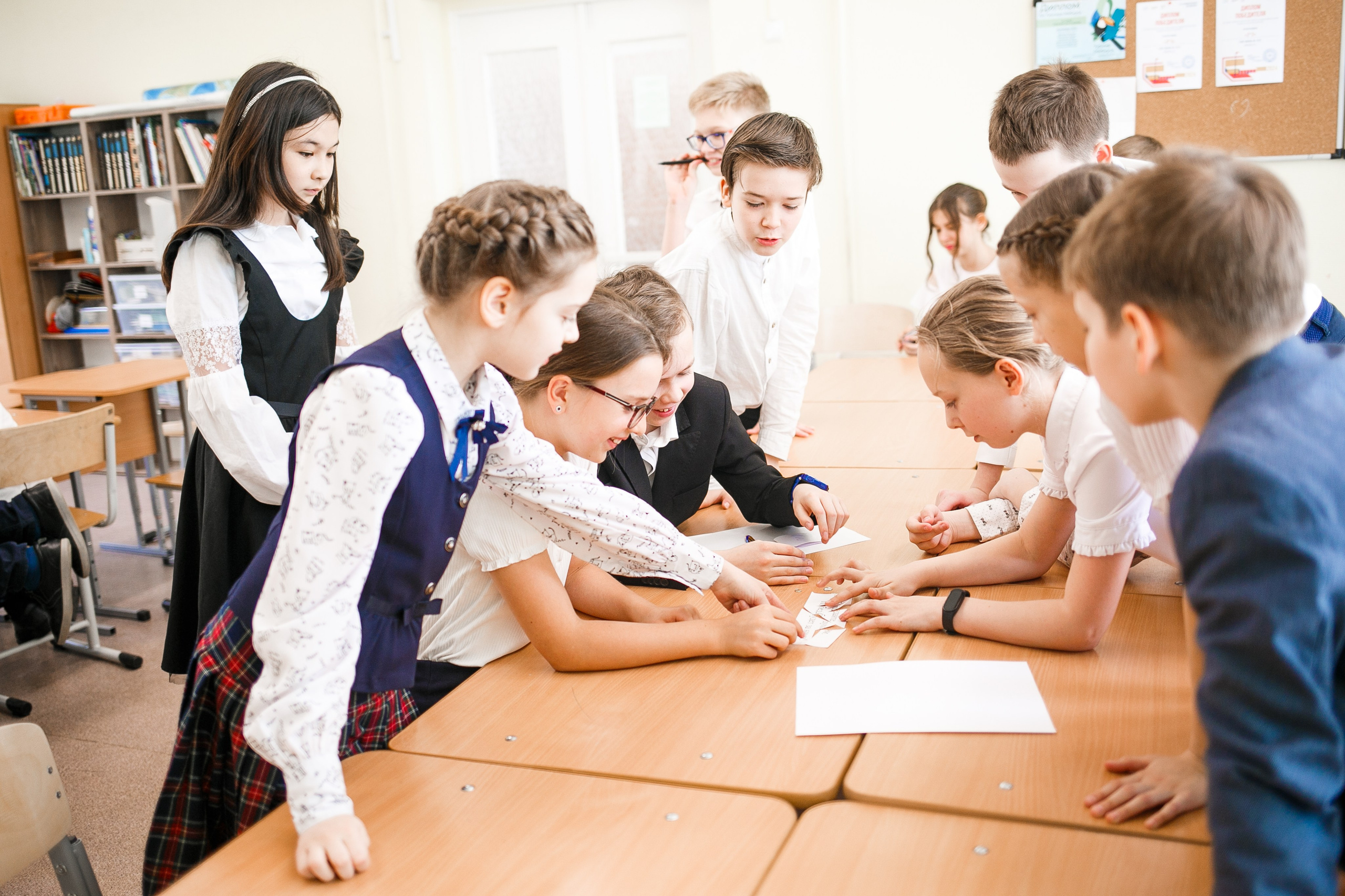 Репортажная съемка 5-го класса. Репортажный фотограф Борис Геер