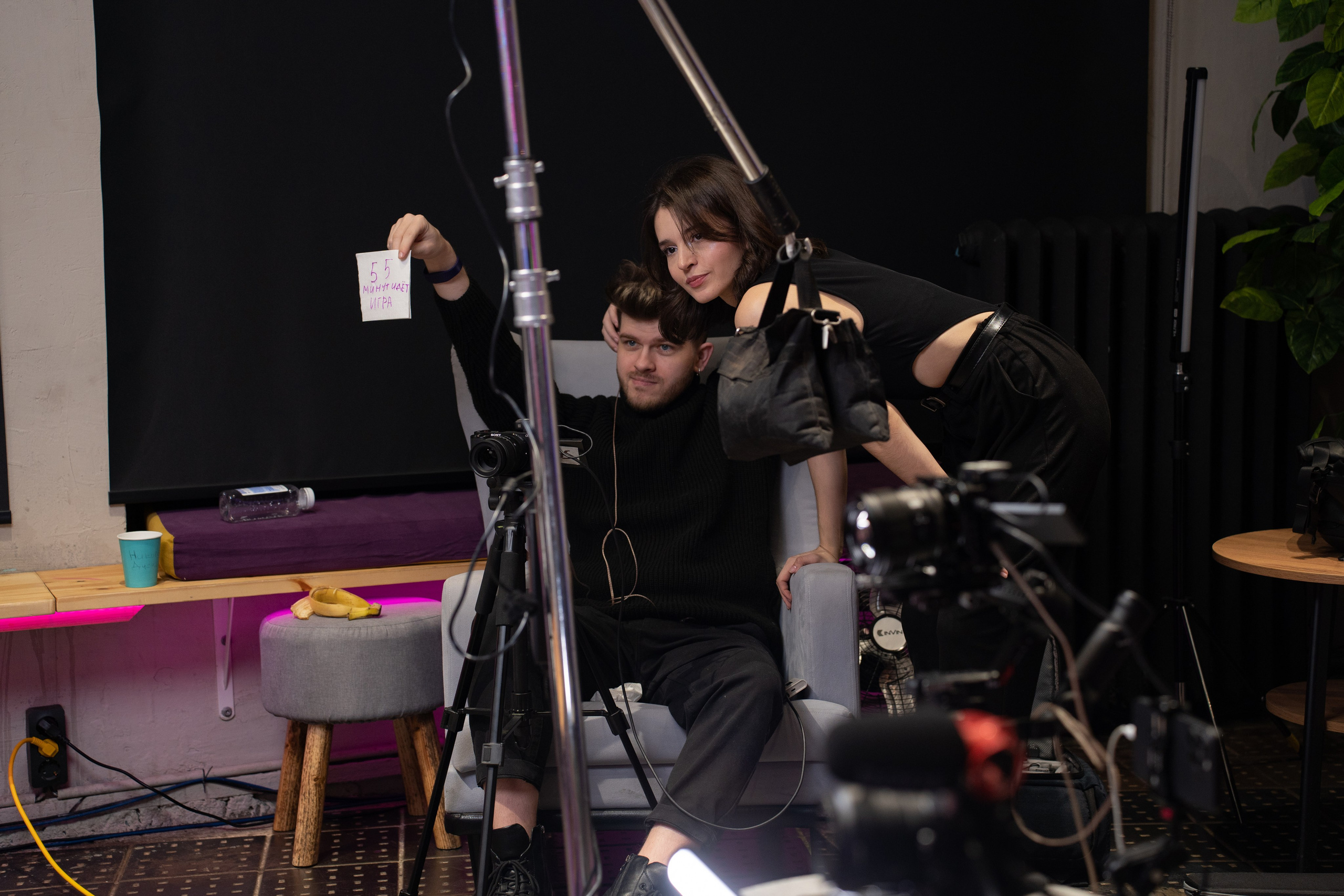 Бэк для программы «До МУРАШЕК». Фото / Видеосъемка в Москве