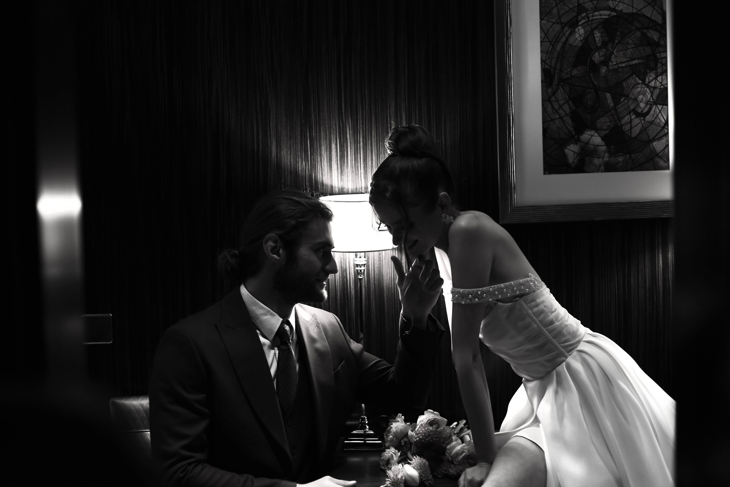 Савелий и Мария | Roof hotel Continental. Свадебный фотограф Москва