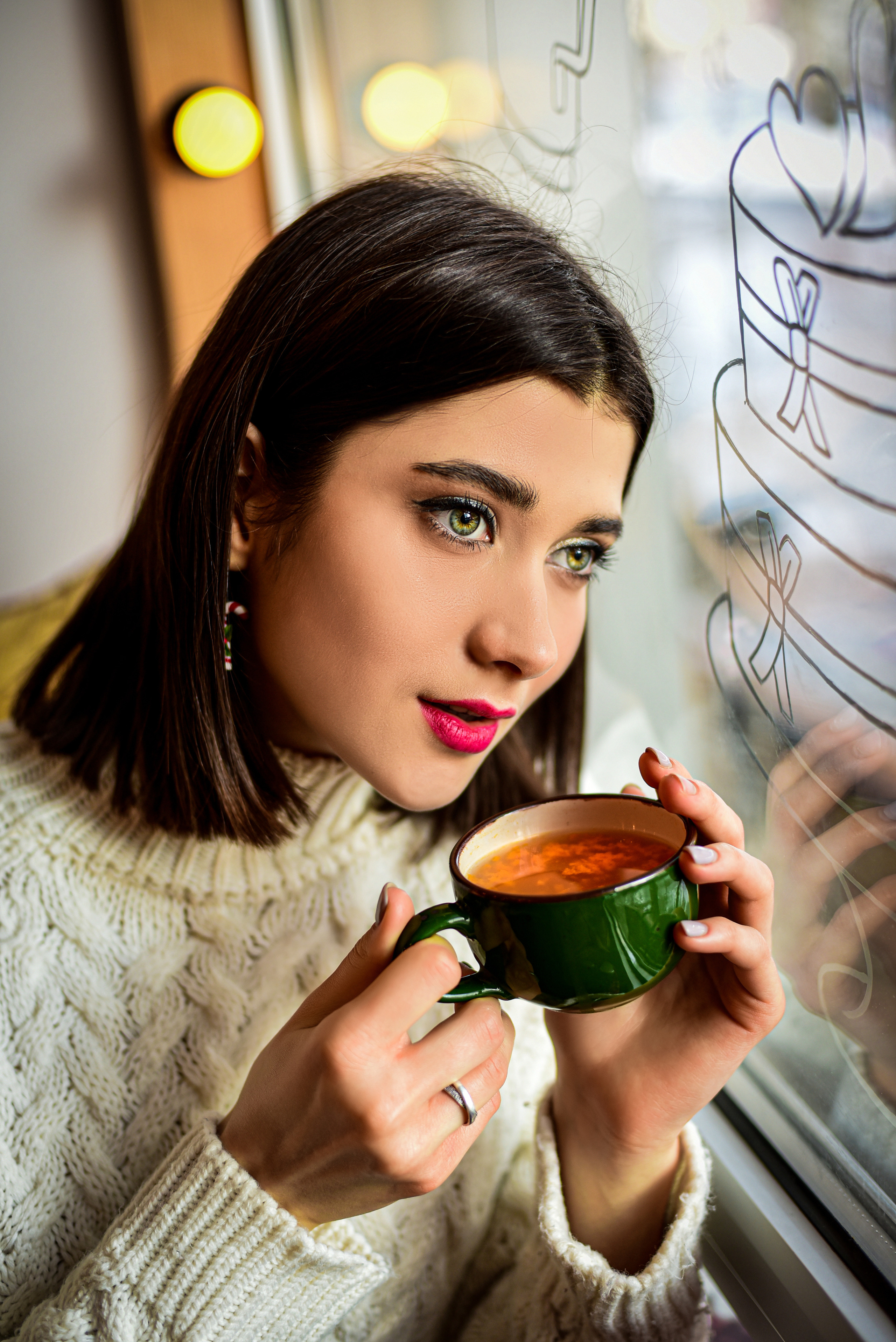 Съемка в кафе, ресторане. Семейный и свадебный фотограф в Донецке Донская Анастасия