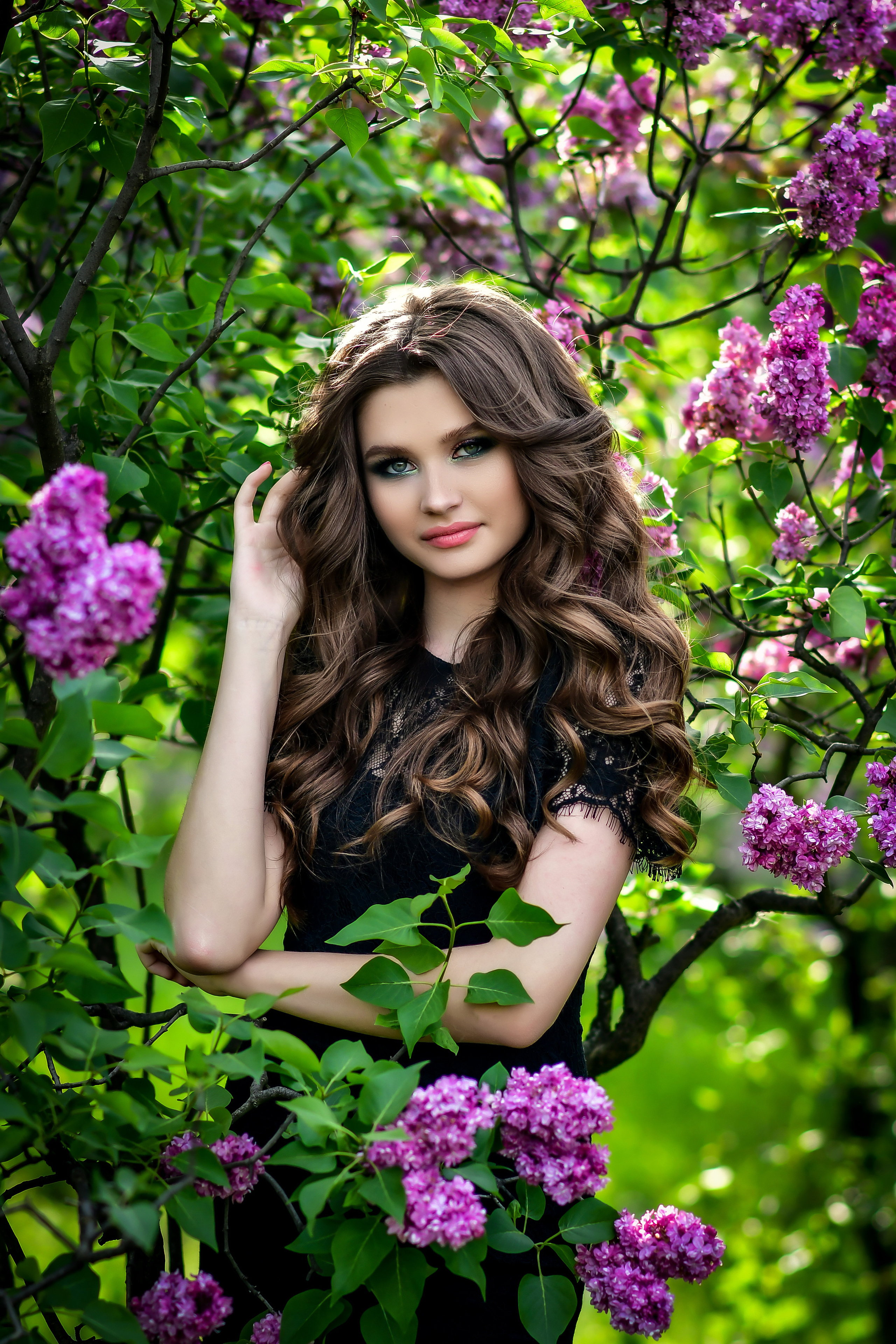 Весна. Съемка в цветении. Семейный и свадебный фотограф в Донецке Донская Анастасия