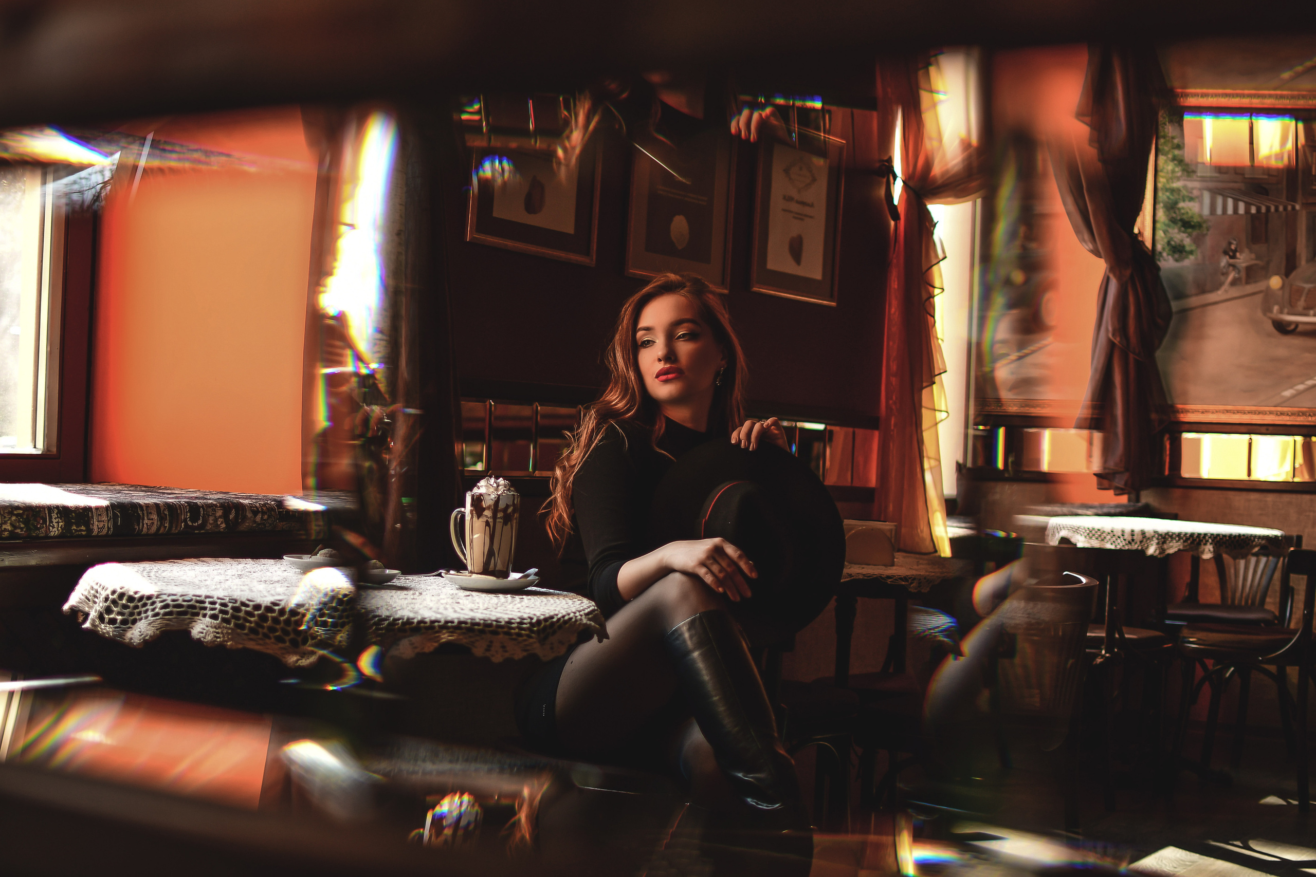 Съемка в кафе, ресторане. Семейный и свадебный фотограф в Донецке Донская Анастасия