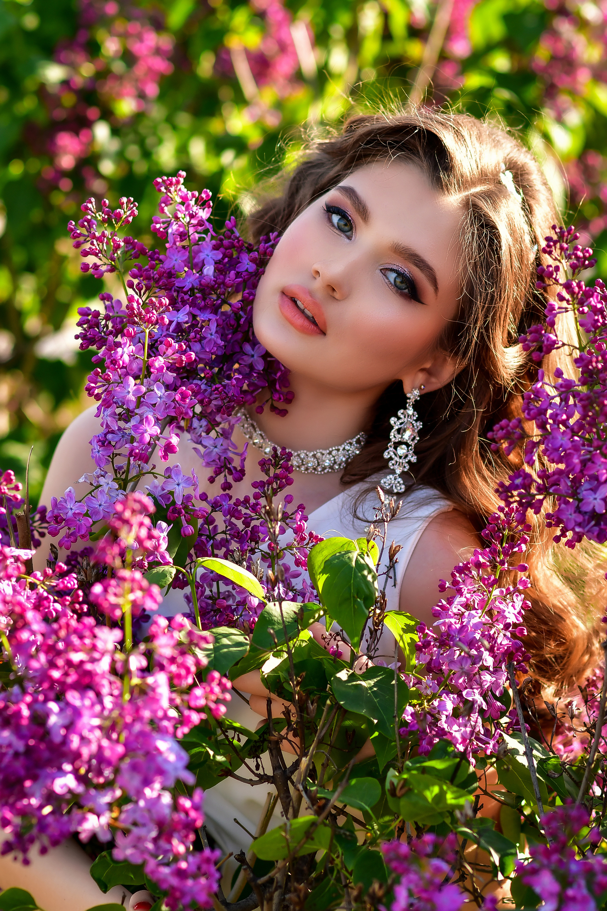 Весна. Съемка в цветении. Семейный и свадебный фотограф в Донецке Донская Анастасия