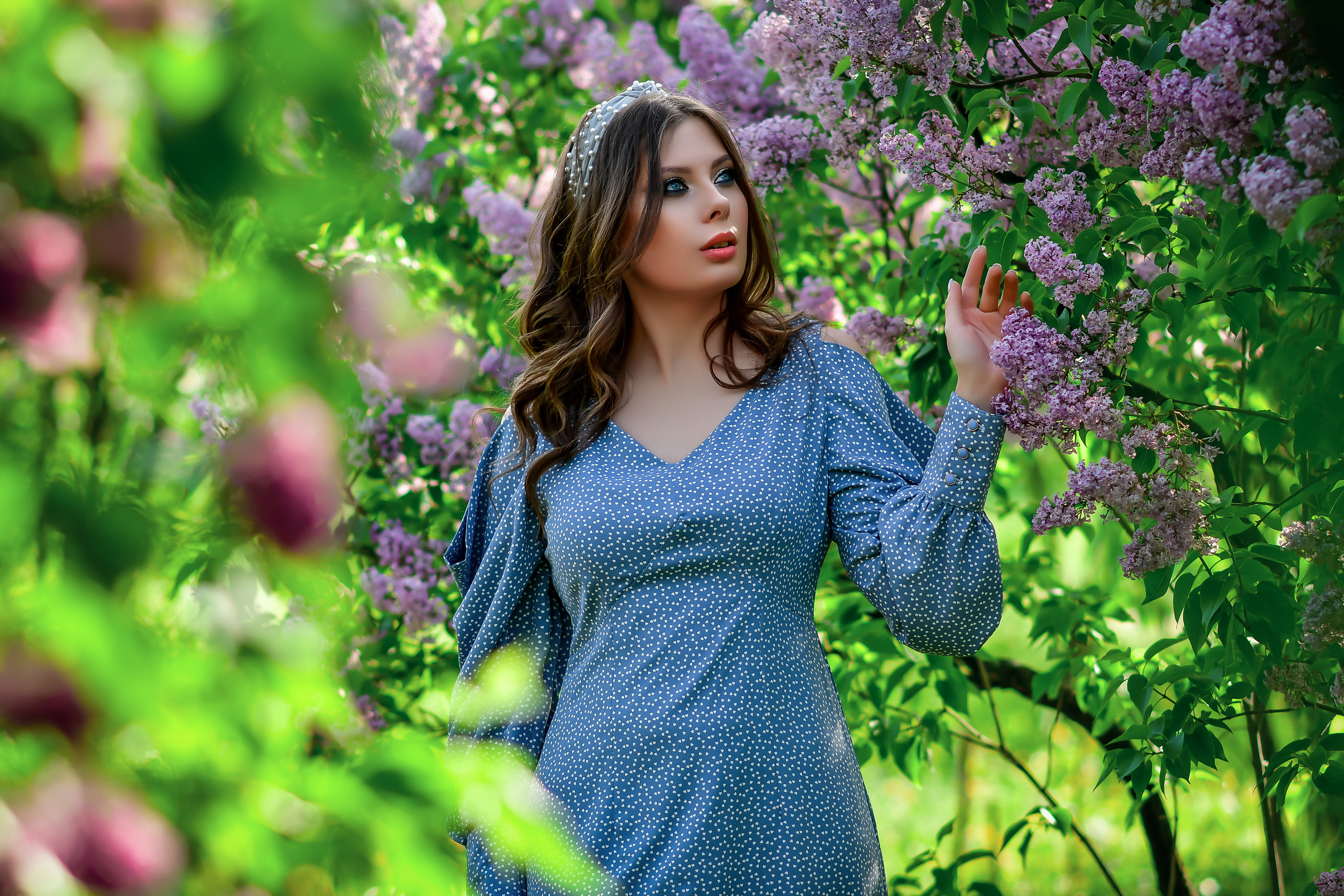 Весна. Съемка в цветении. Семейный и свадебный фотограф в Донецке Донская Анастасия