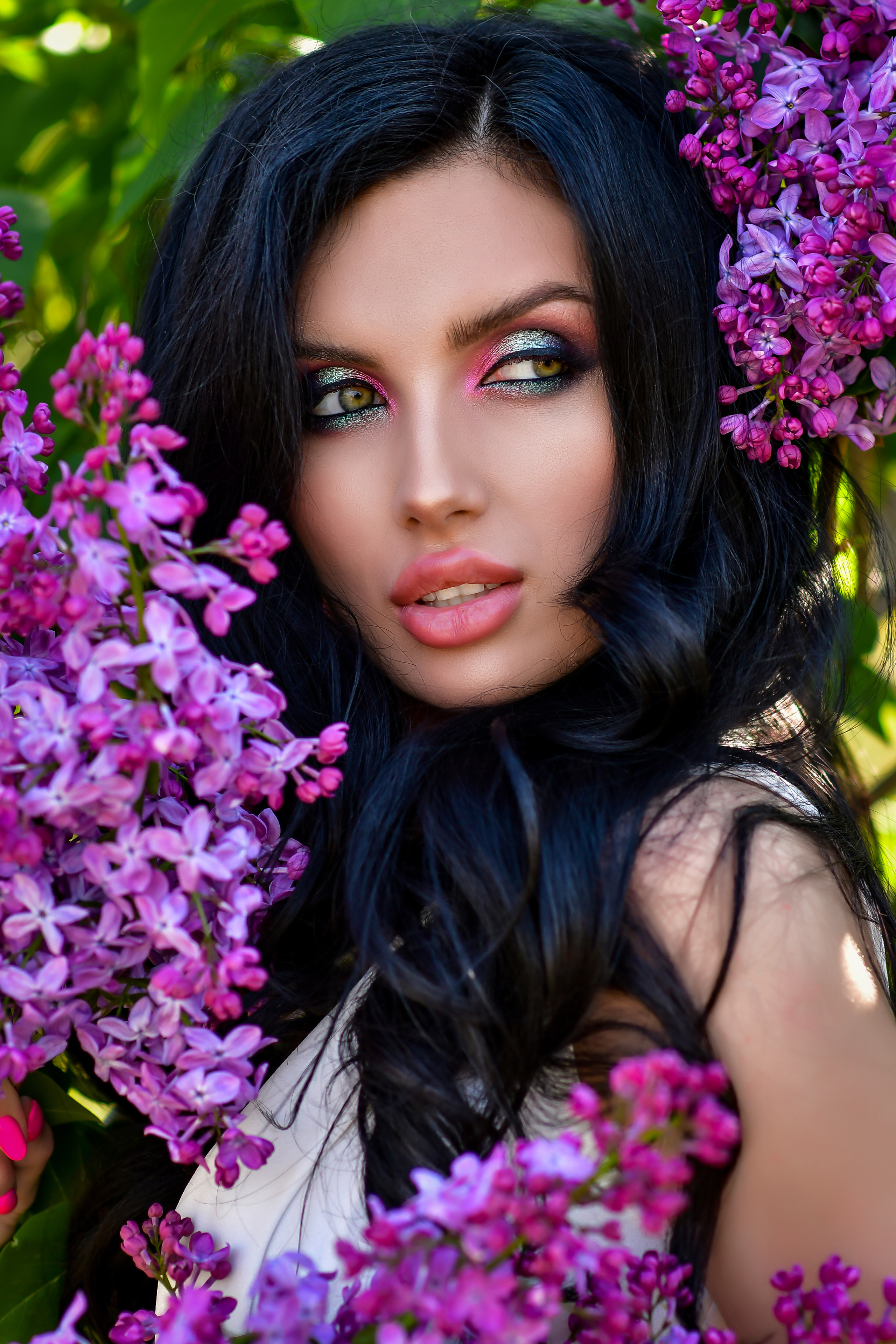 Весна. Съемка в цветении. Семейный и свадебный фотограф в Донецке Донская Анастасия