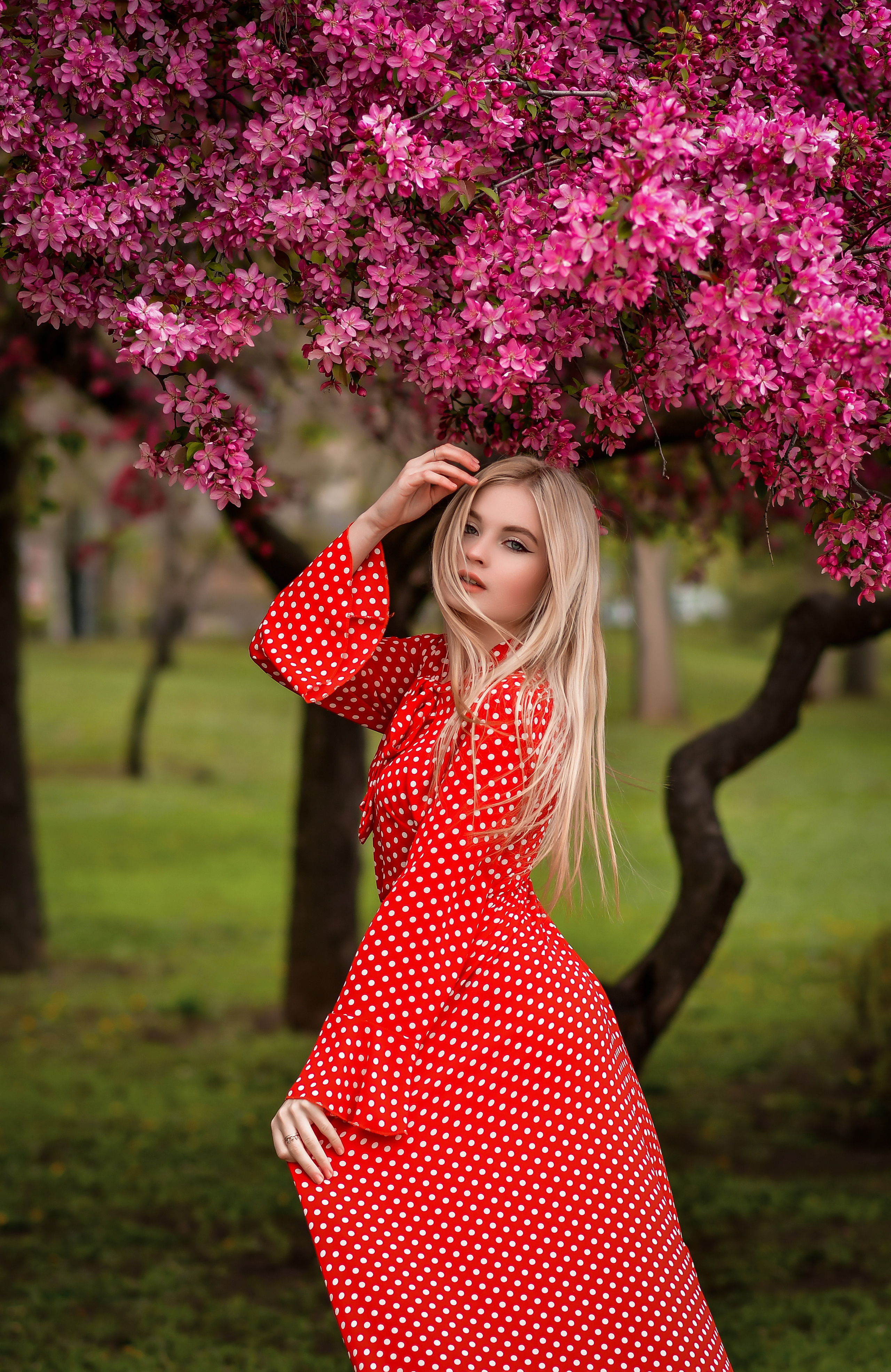 Весна. Съемка в цветении. Семейный и свадебный фотограф в Донецке Донская Анастасия