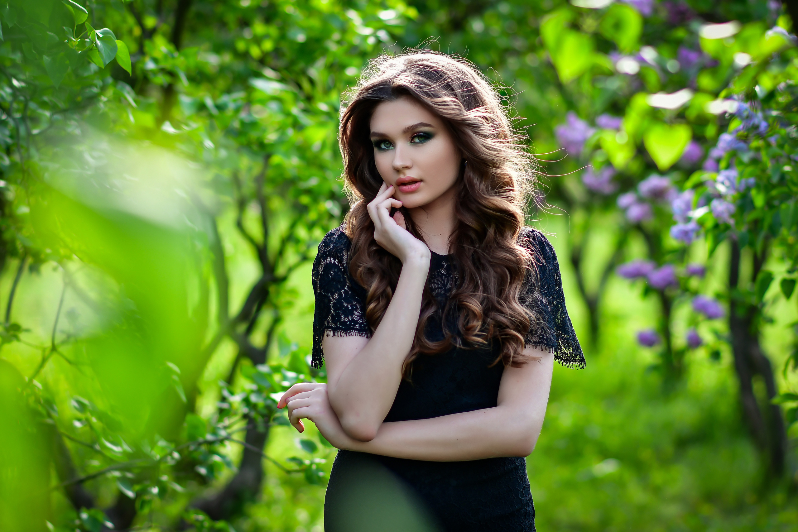 Весна. Съемка в цветении. Семейный и свадебный фотограф в Донецке Донская Анастасия