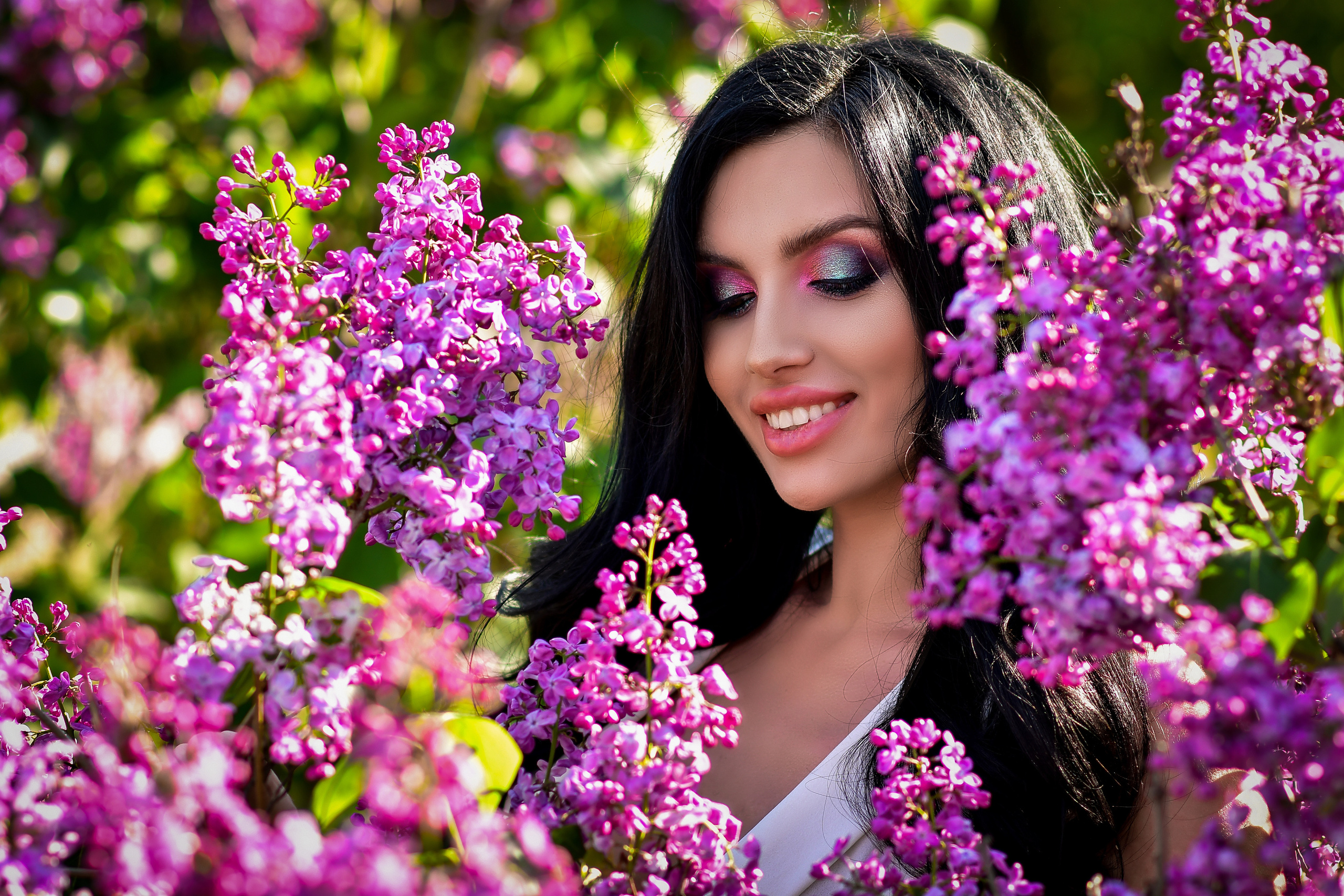 Весна. Съемка в цветении. Семейный и свадебный фотограф в Донецке Донская Анастасия