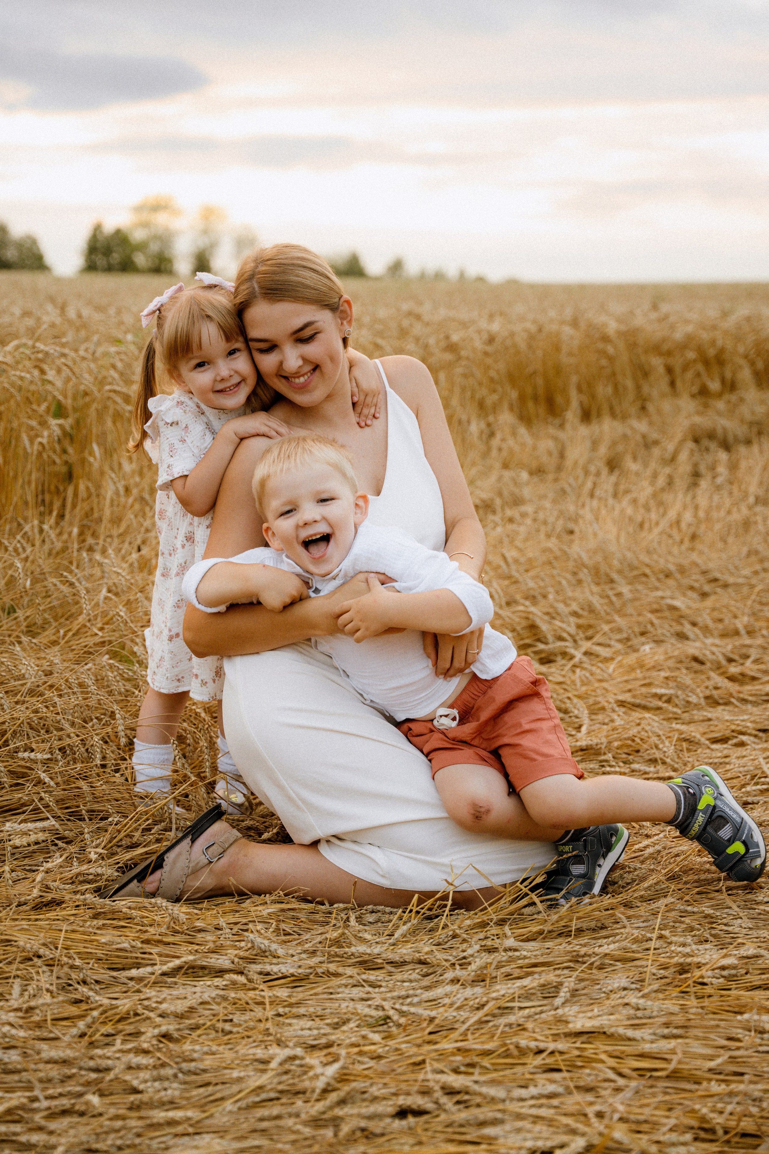 Аня с семьёй 14.08.2023. Свадебный и семейный фотограф Кристина Лисина в Арзамасе