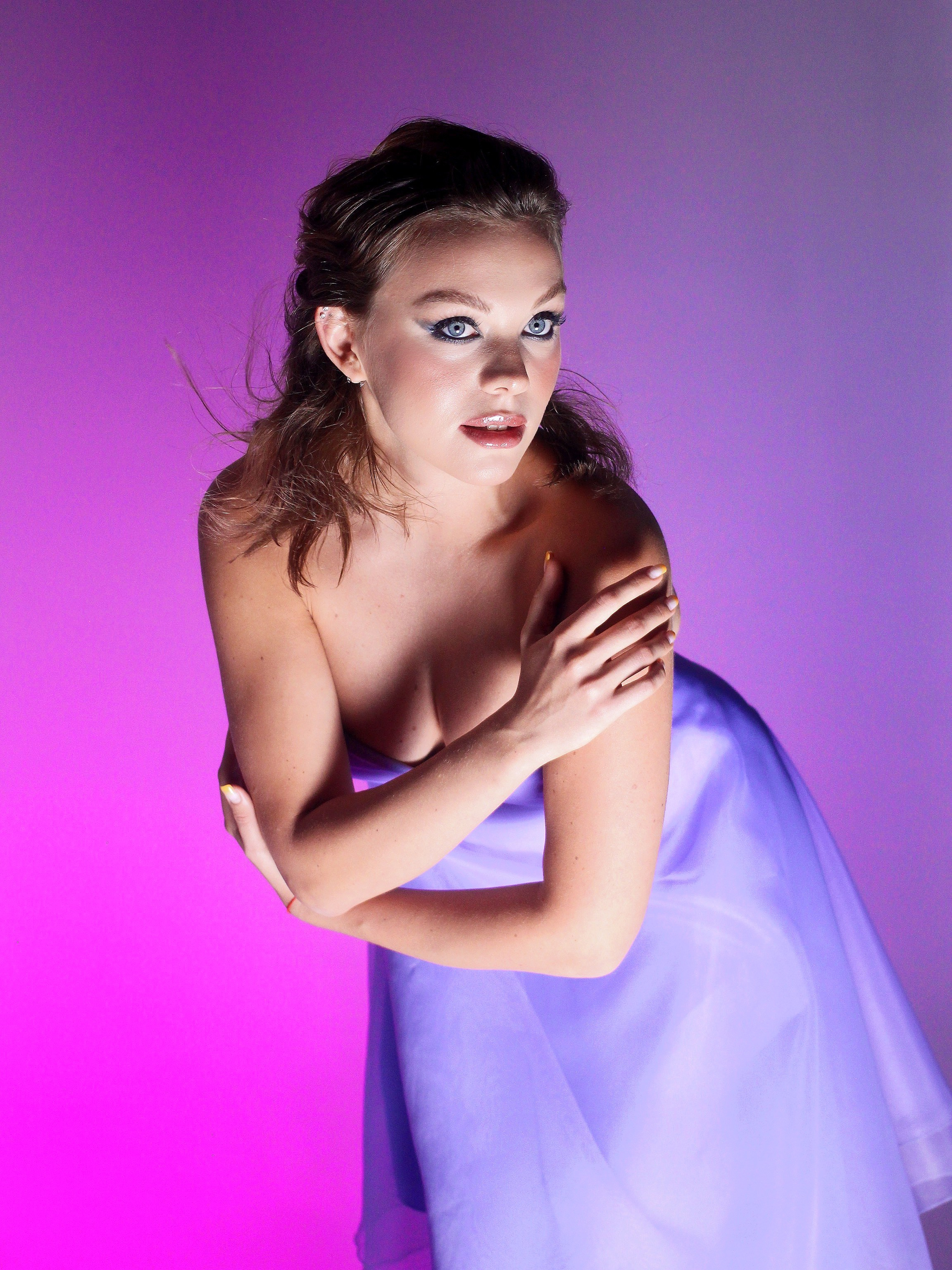 Лиана, съемка в сиудии. Photography Eva