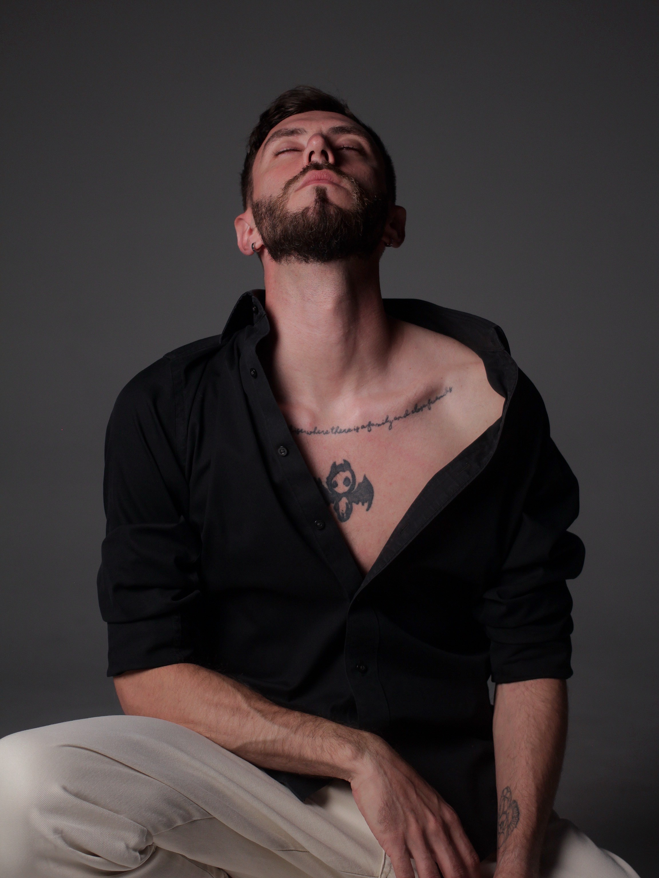 Иван, студия VOGUE. Photography Eva