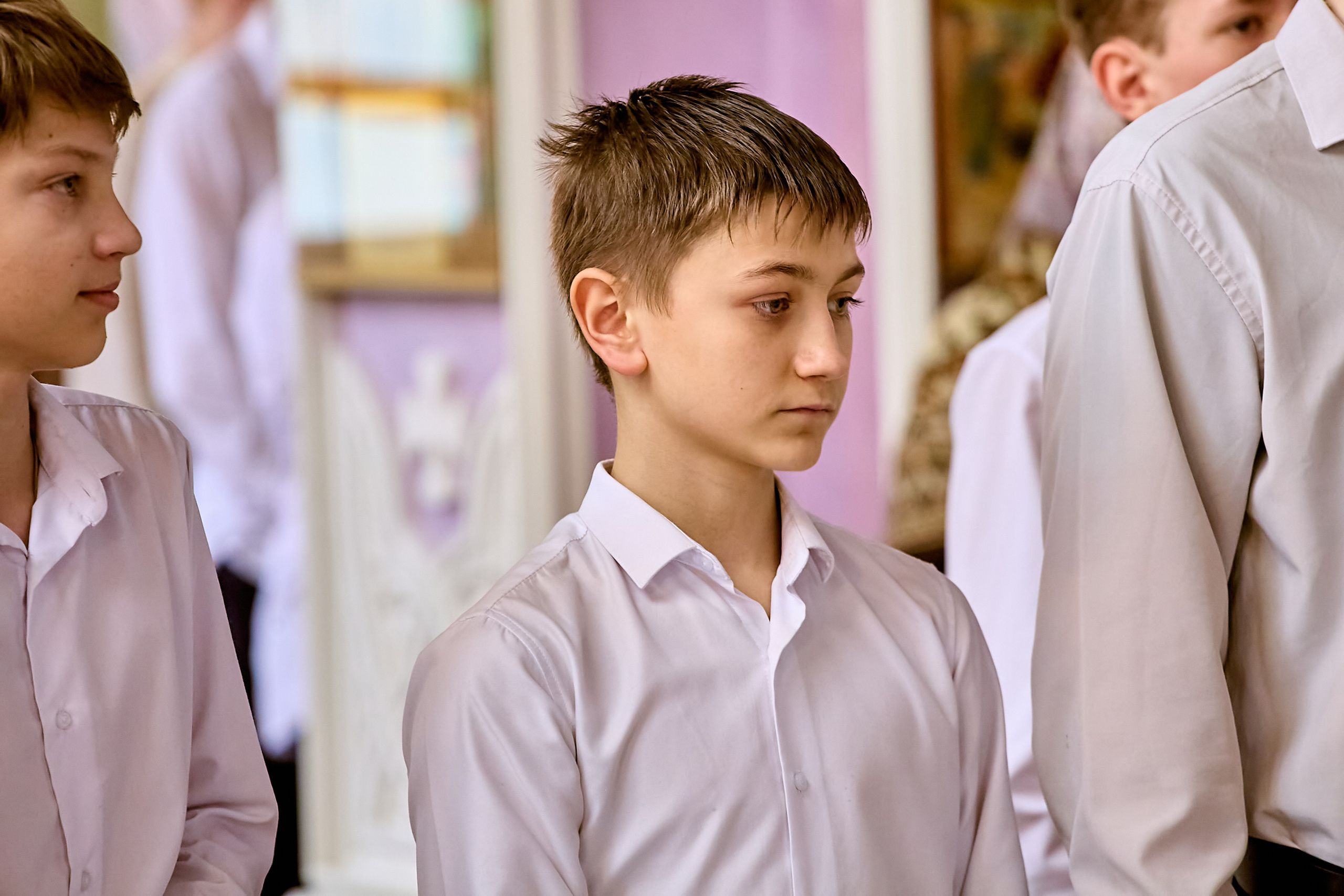 Лица Храма Детский Портрет в Храме