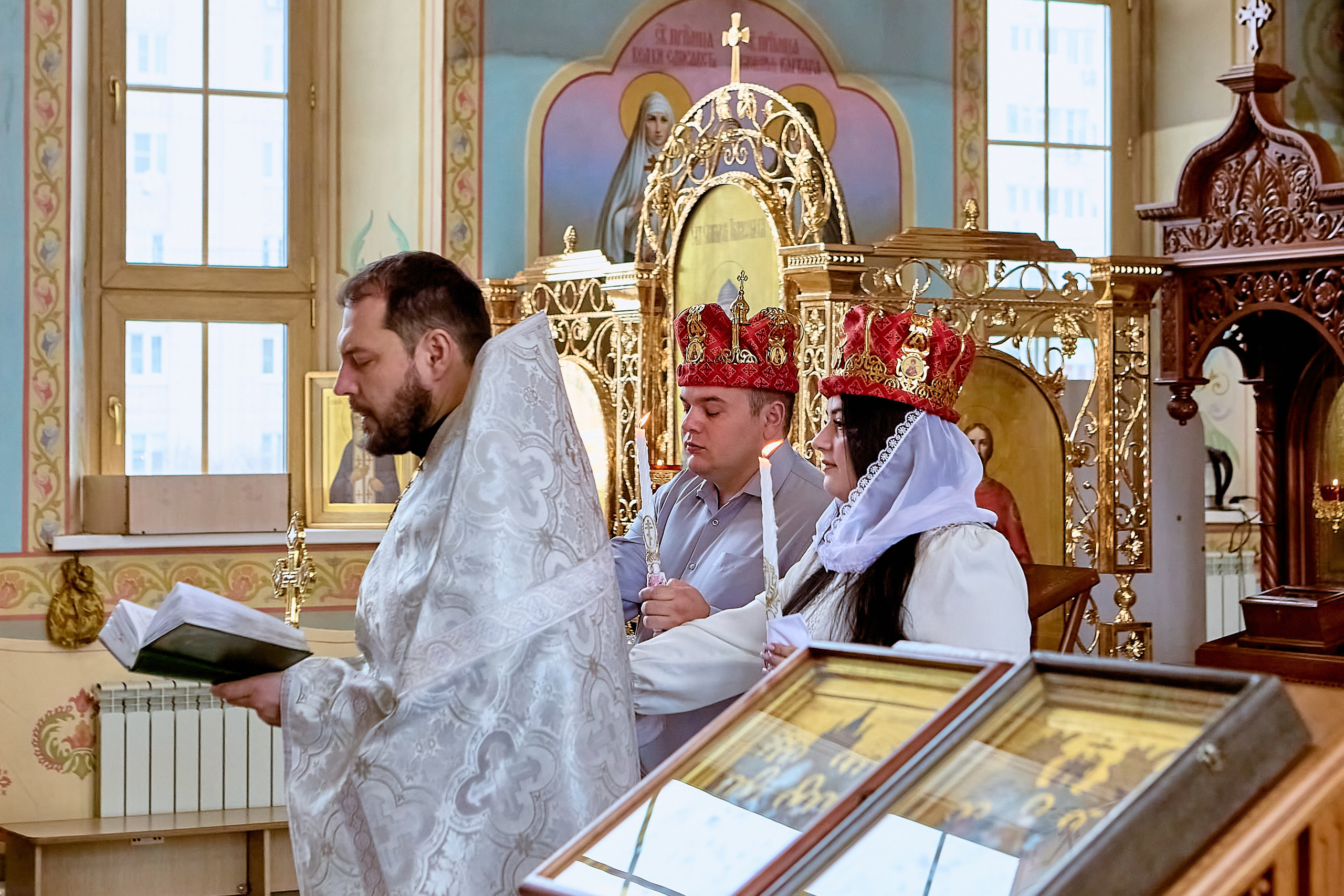 Все важные моменты таинства Венчания в кадрах Православного фотографа Николая Голованова Дзержинск