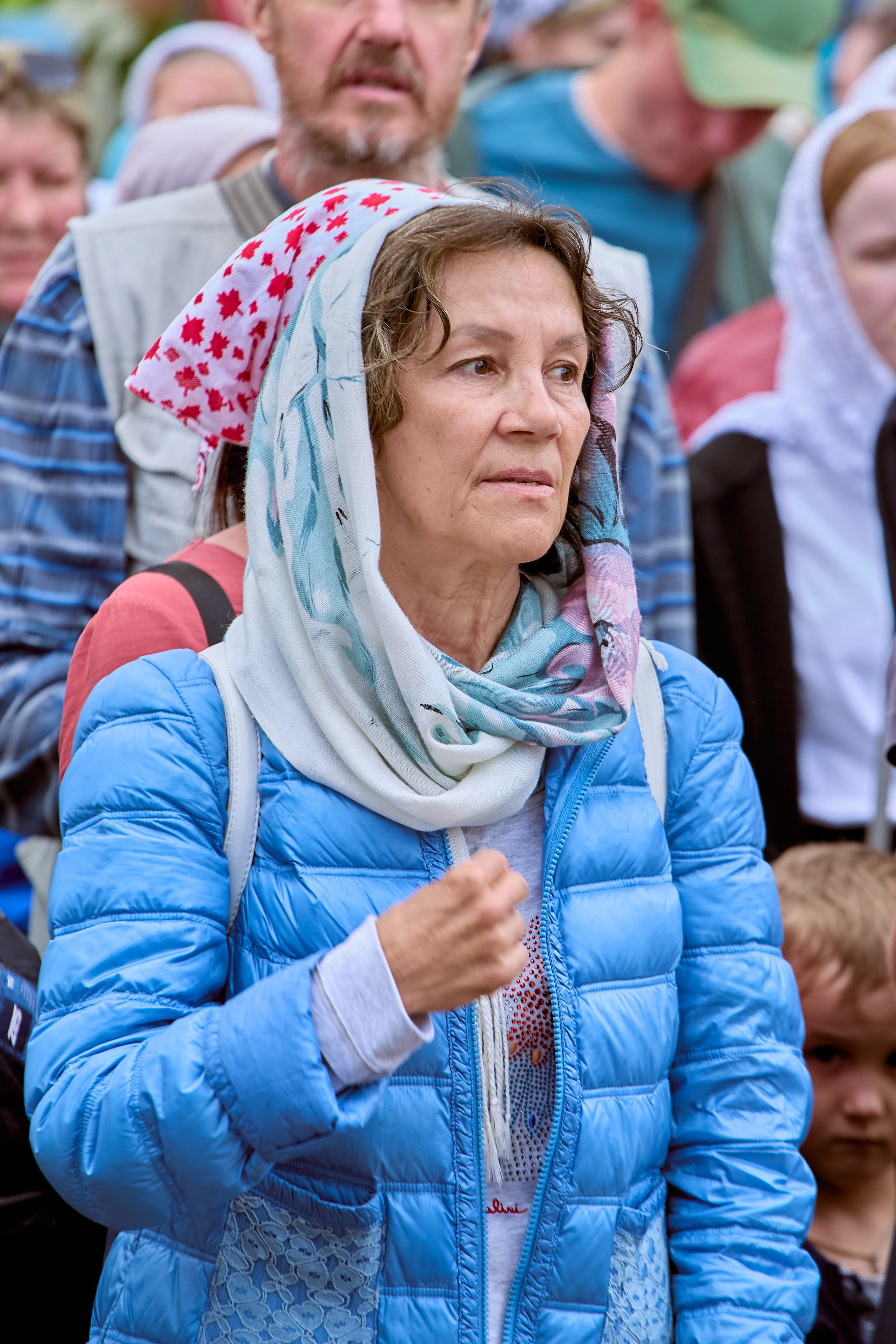 Фотографии портретов Крестного хода в Дзержинске