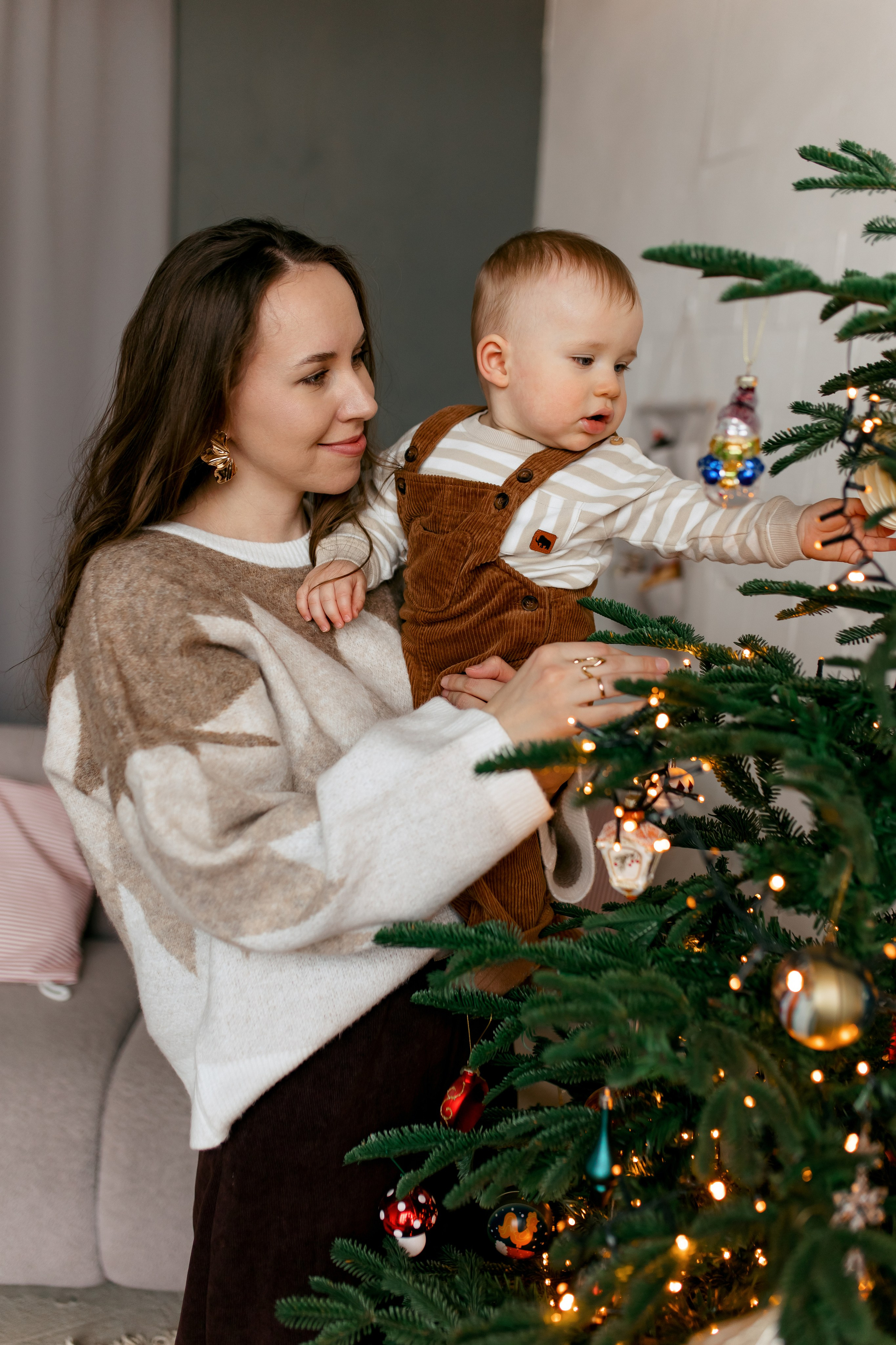 Новый год в уютной студии. Свадебный и портретный фотограф — Мария Костина