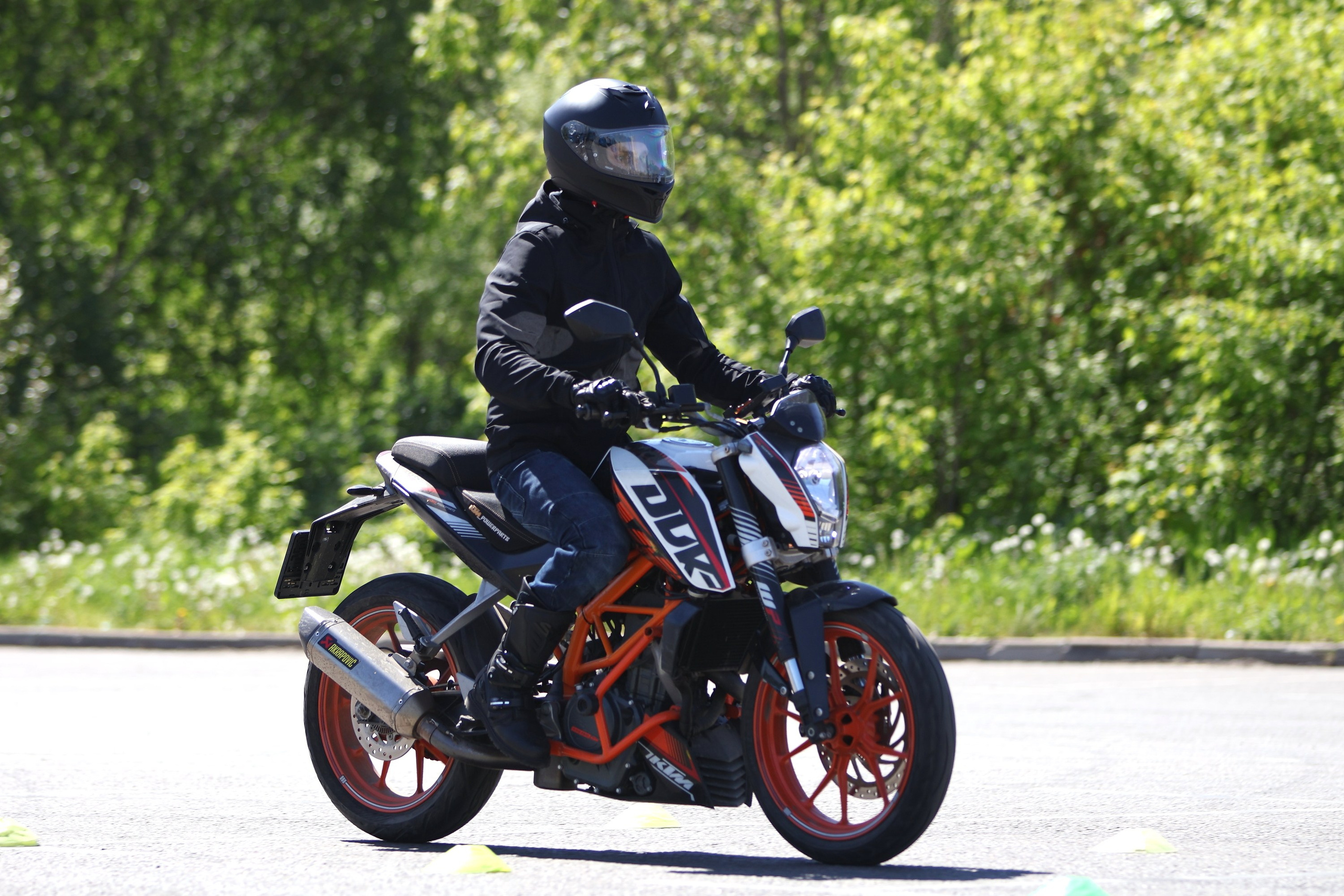 Мотоучебка. Занятия на площадке. Спортивный и репортажный фотограф Ермакова Светлана