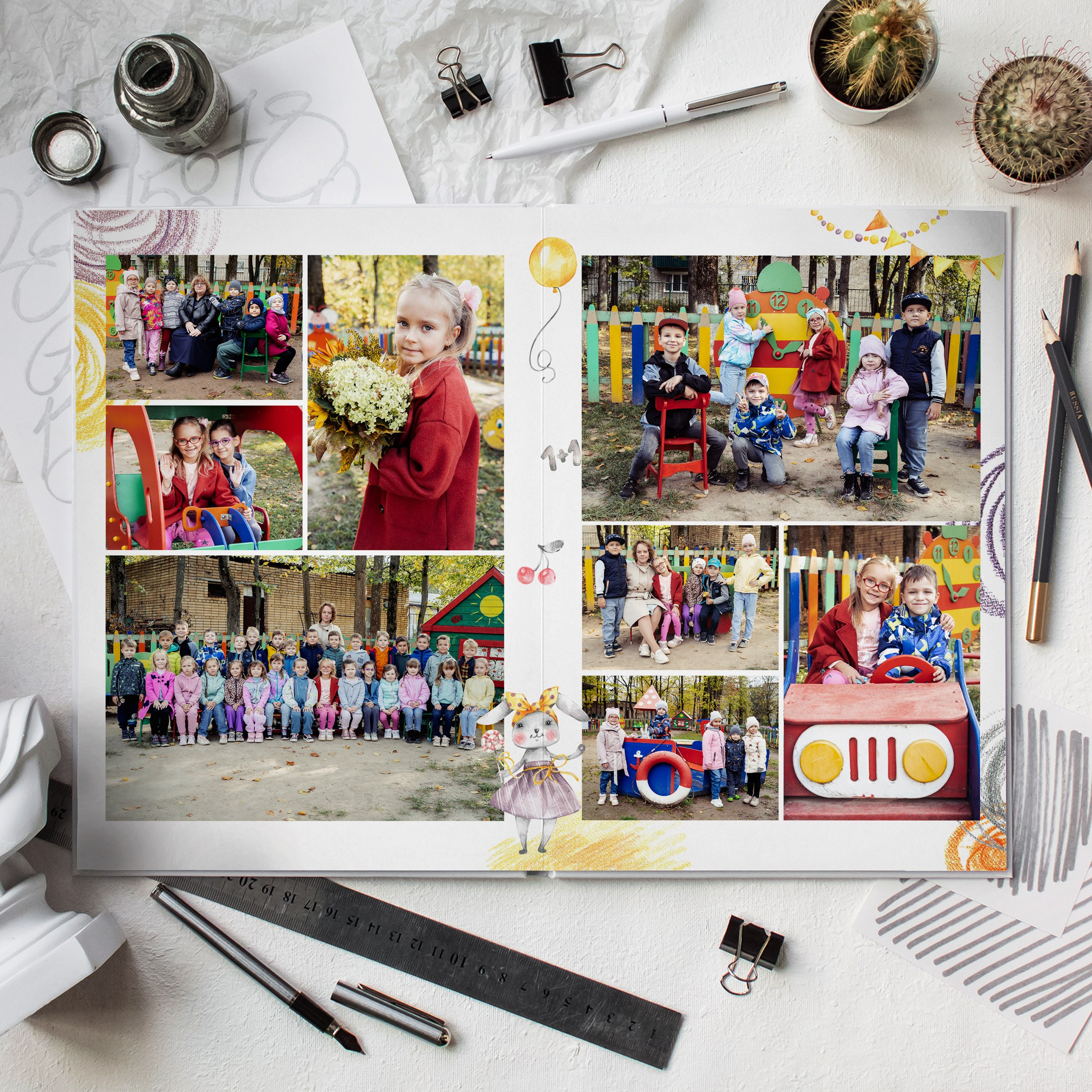 Выпускные альбомы. Детский сад. Фотограф Ольга Шупель