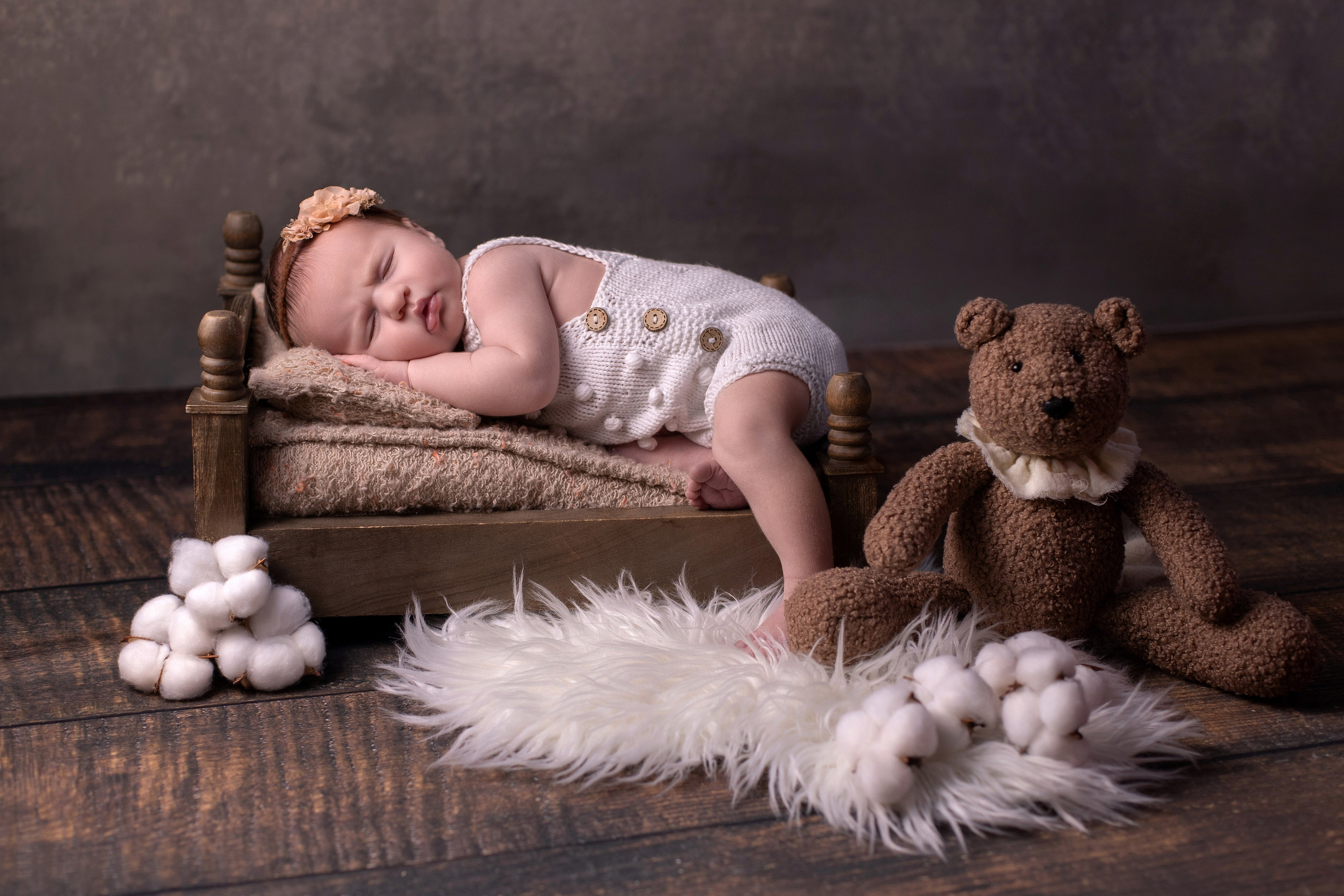 Newborn — Девочки. Фотограф новорожденных в Москве Кристина Ткач