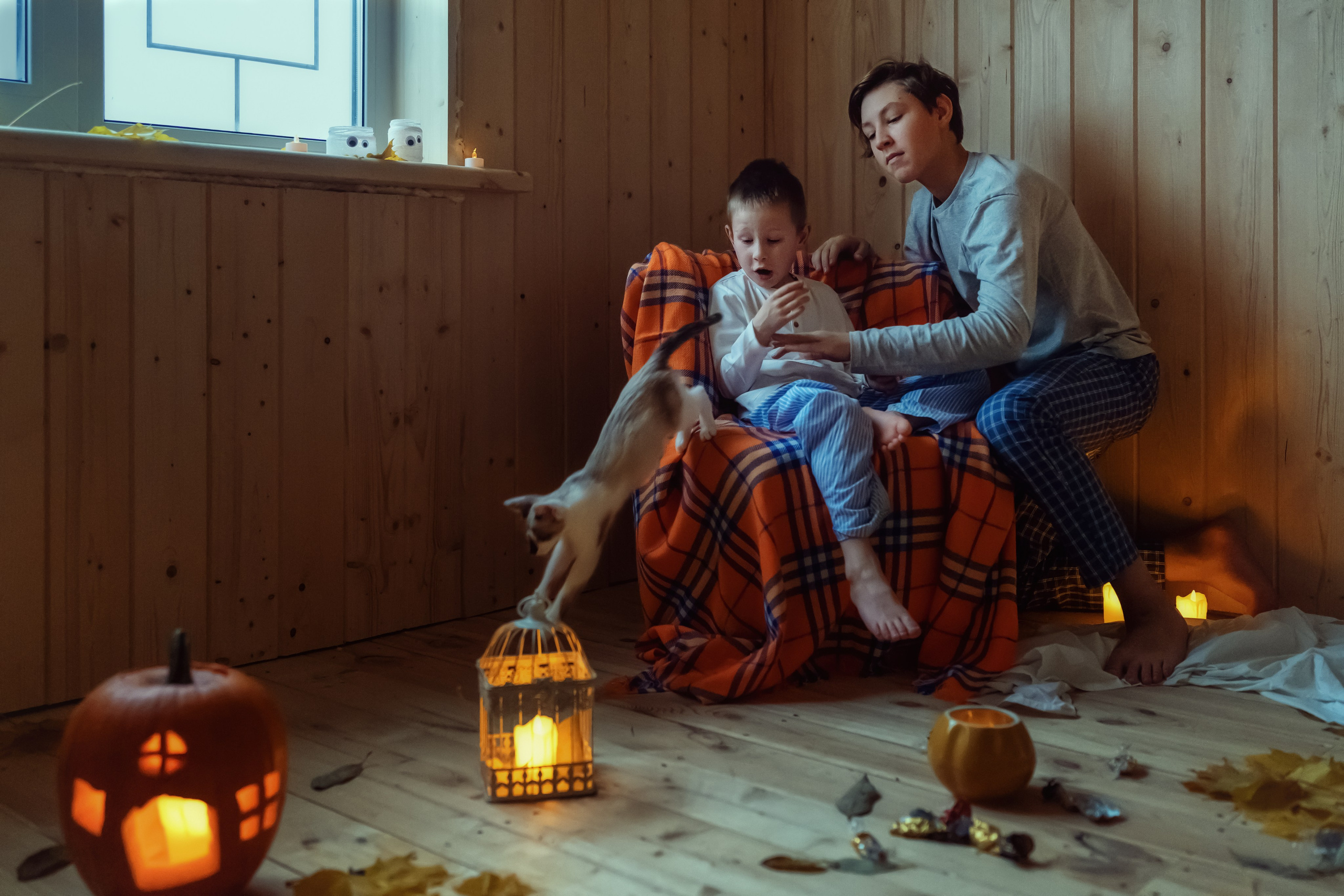 Осень на чердаке. Семейный фотограф Новая Рига (Звенигород, Истра) Евгения Литовченко