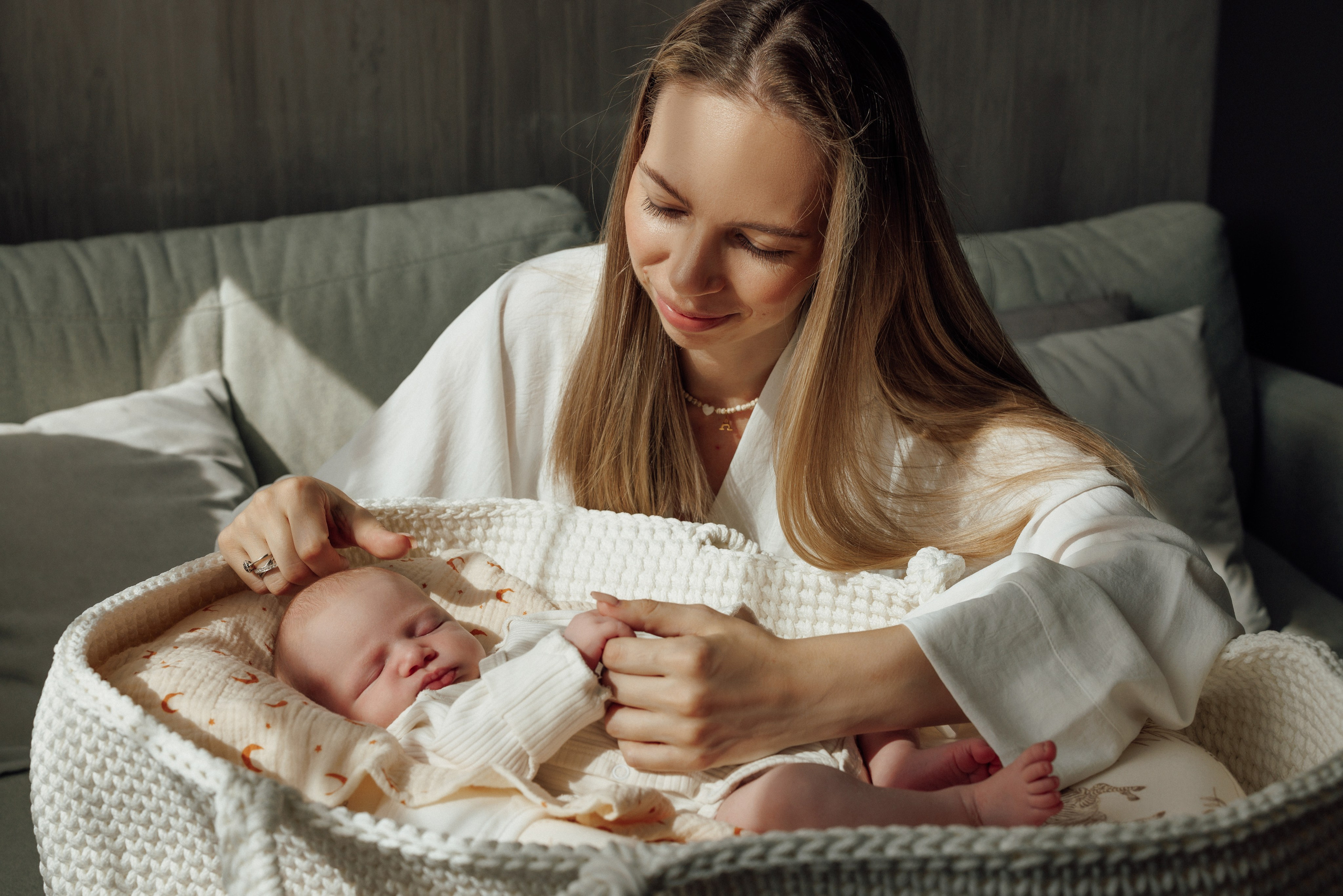 Новорожденные. Кристина Москвина. Портретный фотограф