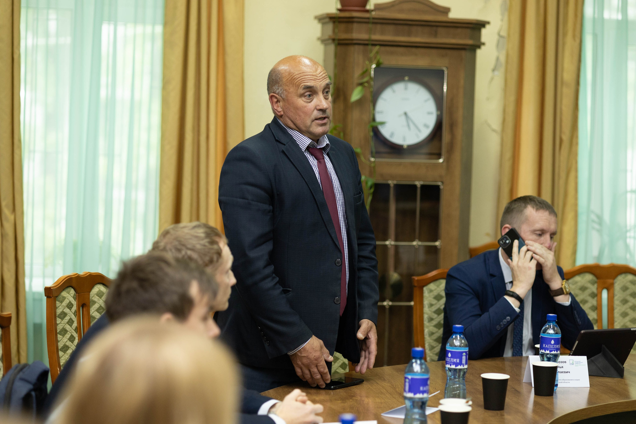 Награждение шахматной федерации