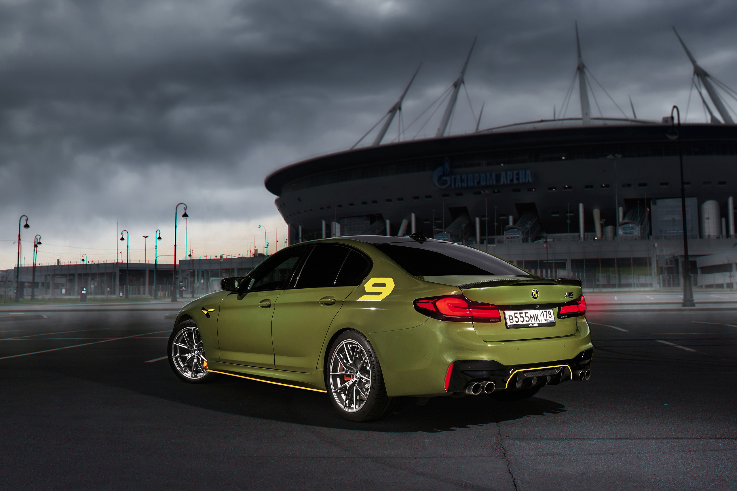 BMW M5 Competition. Фотограф в Санкт-Петербурге