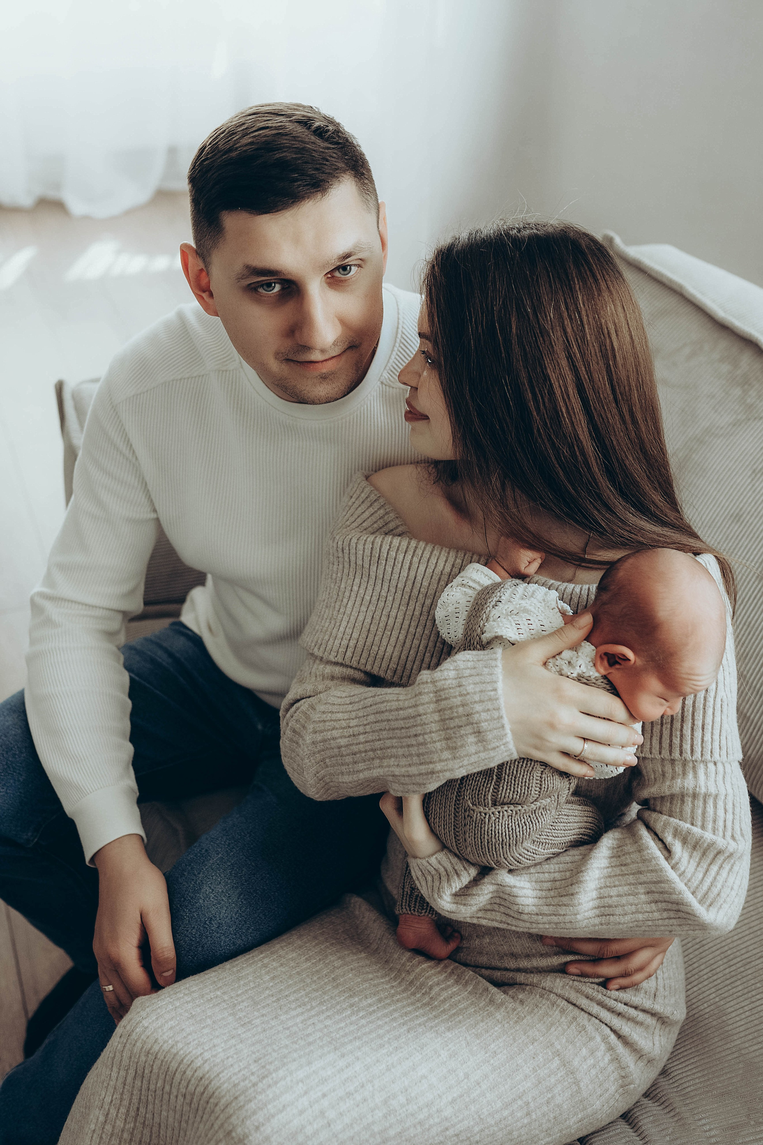 Семейная фотосессия для семьи Арины и Алексея