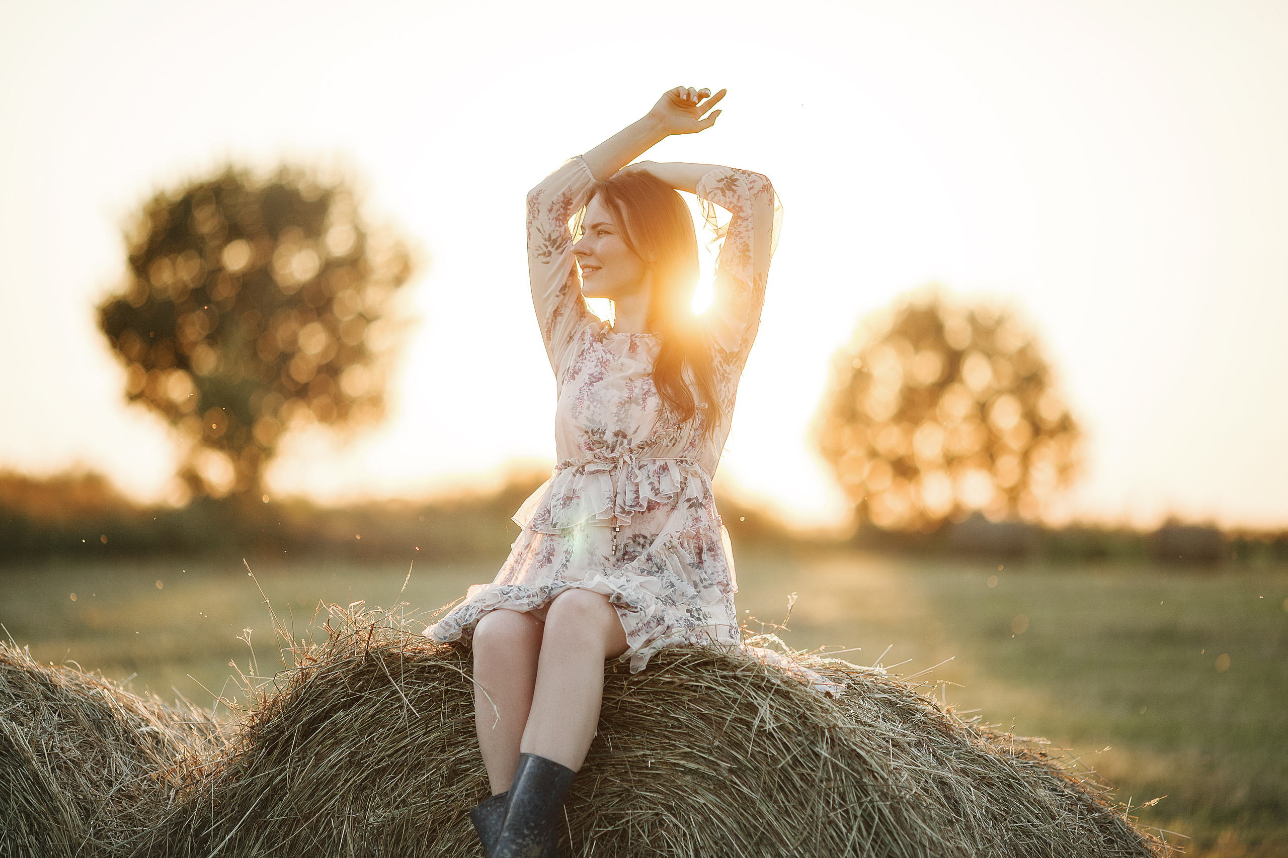 Соломенная шляпка. Фотограф в Санкт-Петербурге Знаменская Ирина