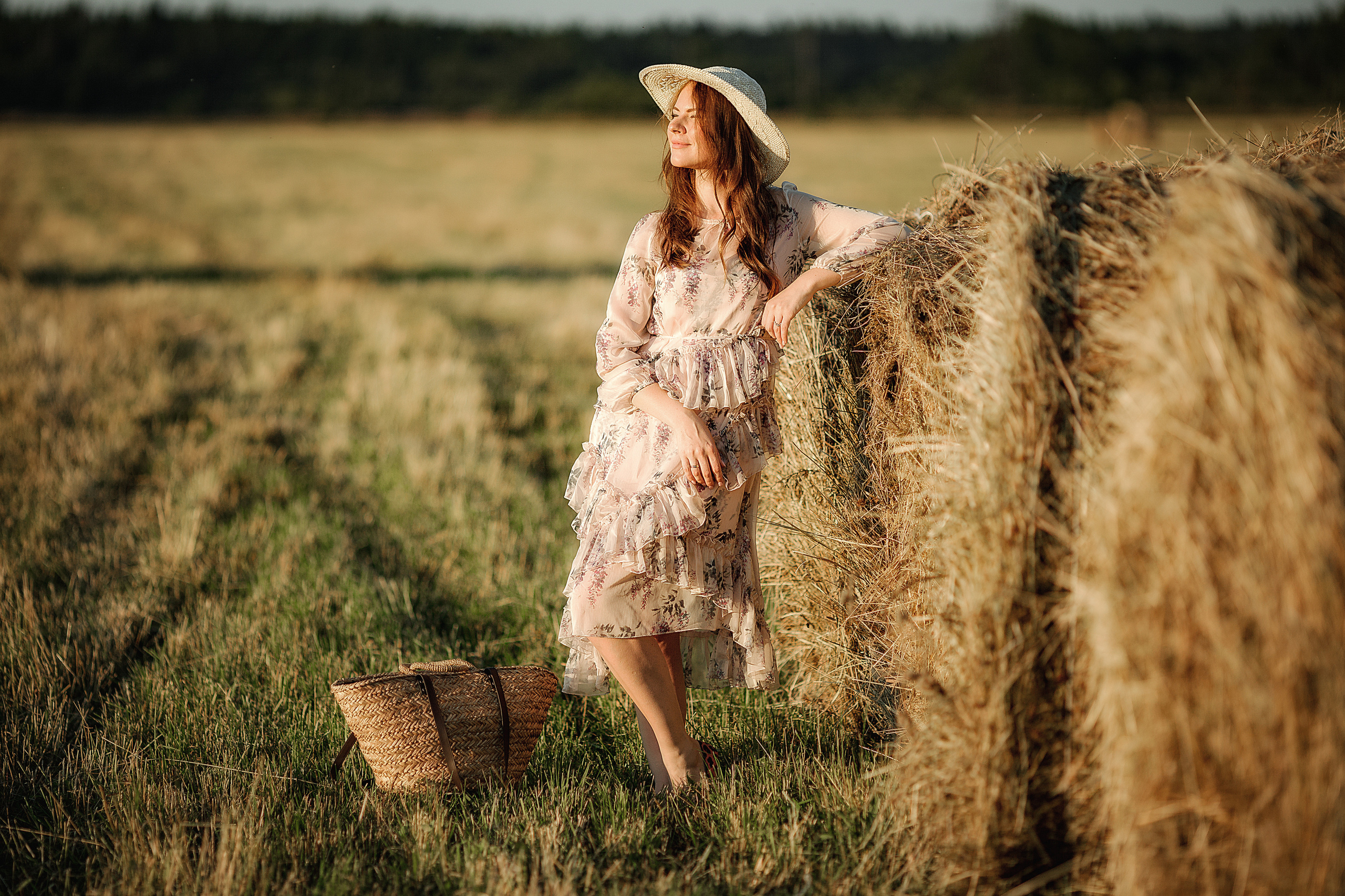 Соломенная шляпка. Фотограф в Санкт-Петербурге Знаменская Ирина