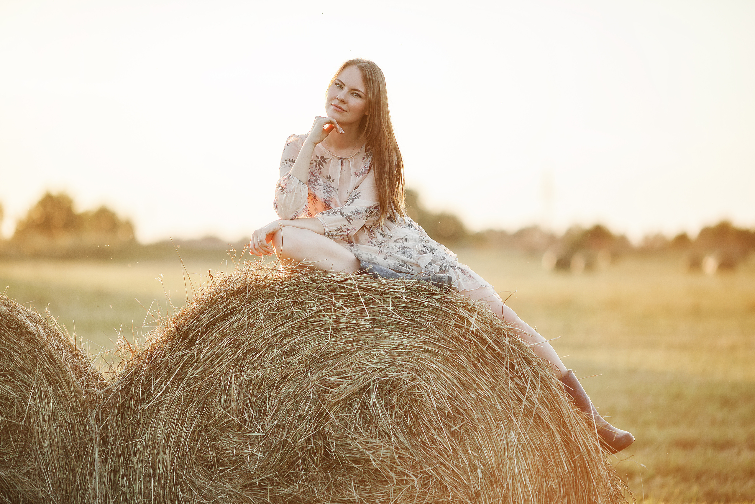 Соломенная шляпка. Фотограф в Санкт-Петербурге Знаменская Ирина
