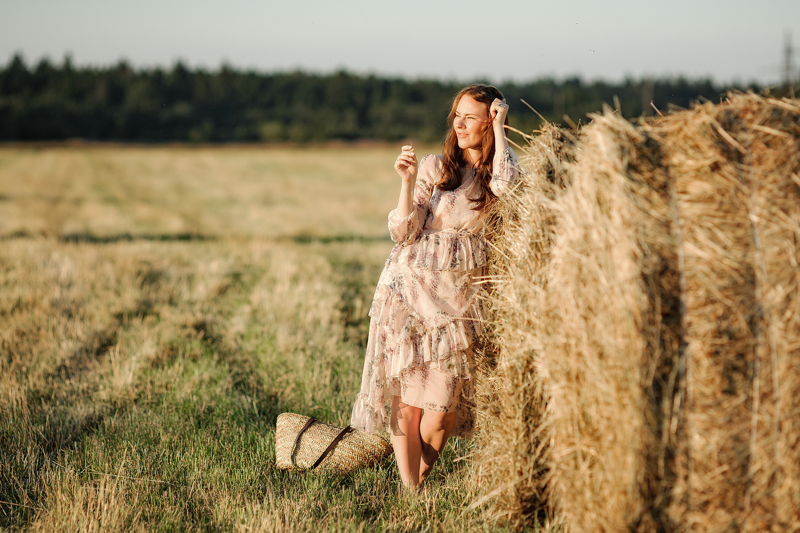 Соломенная шляпка. Фотограф в Санкт-Петербурге Знаменская Ирина