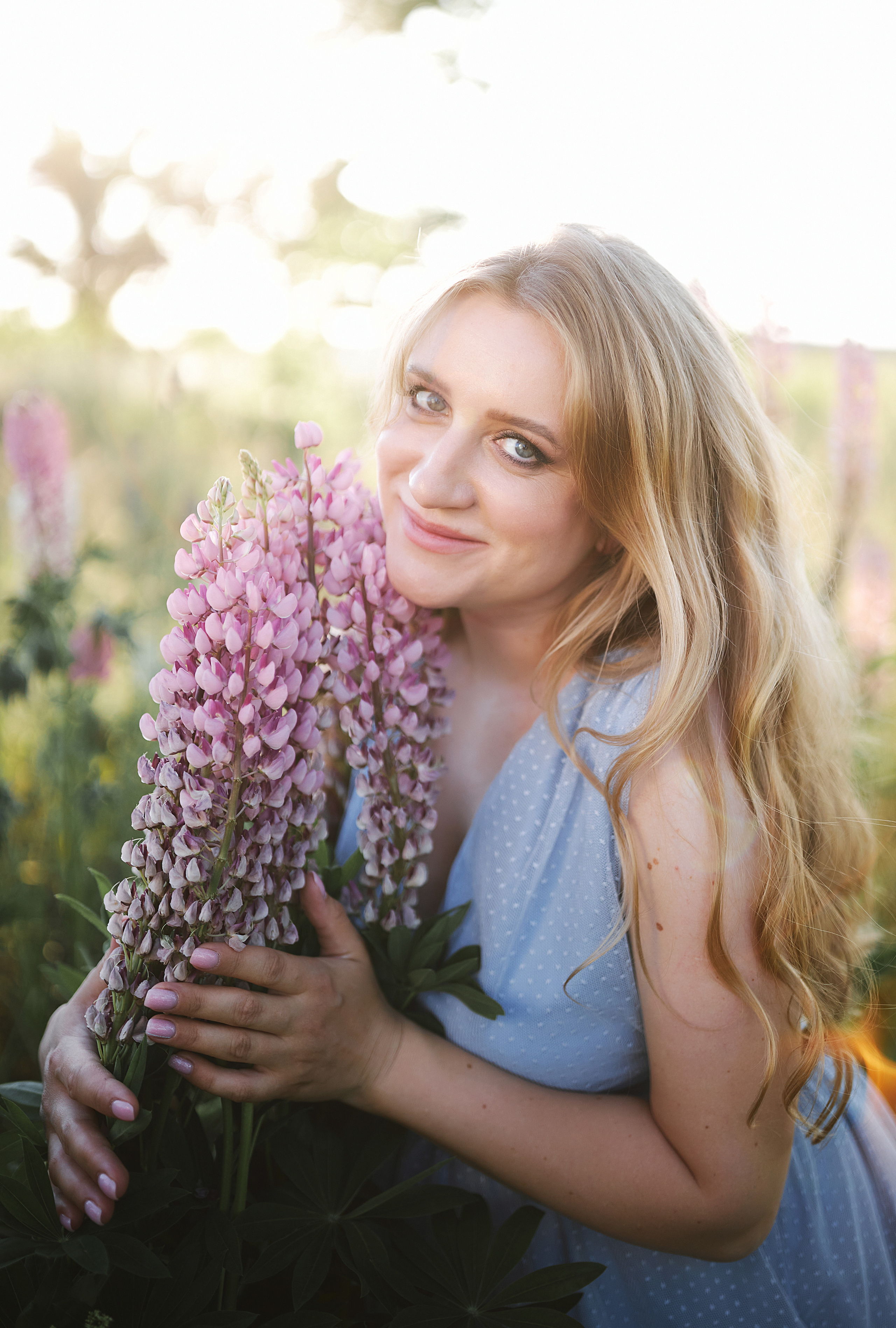 Люпины и любовь. Фотограф в Санкт-Петербурге Знаменская Ирина