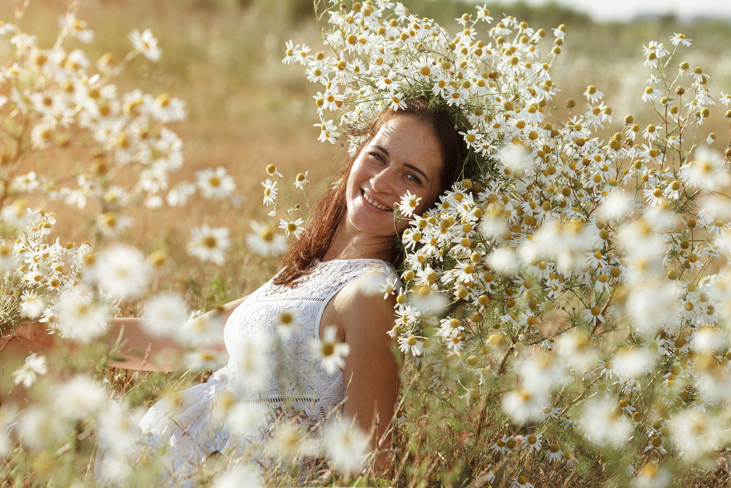 Ромашковое 3. Фотограф в Санкт-Петербурге Знаменская Ирина
